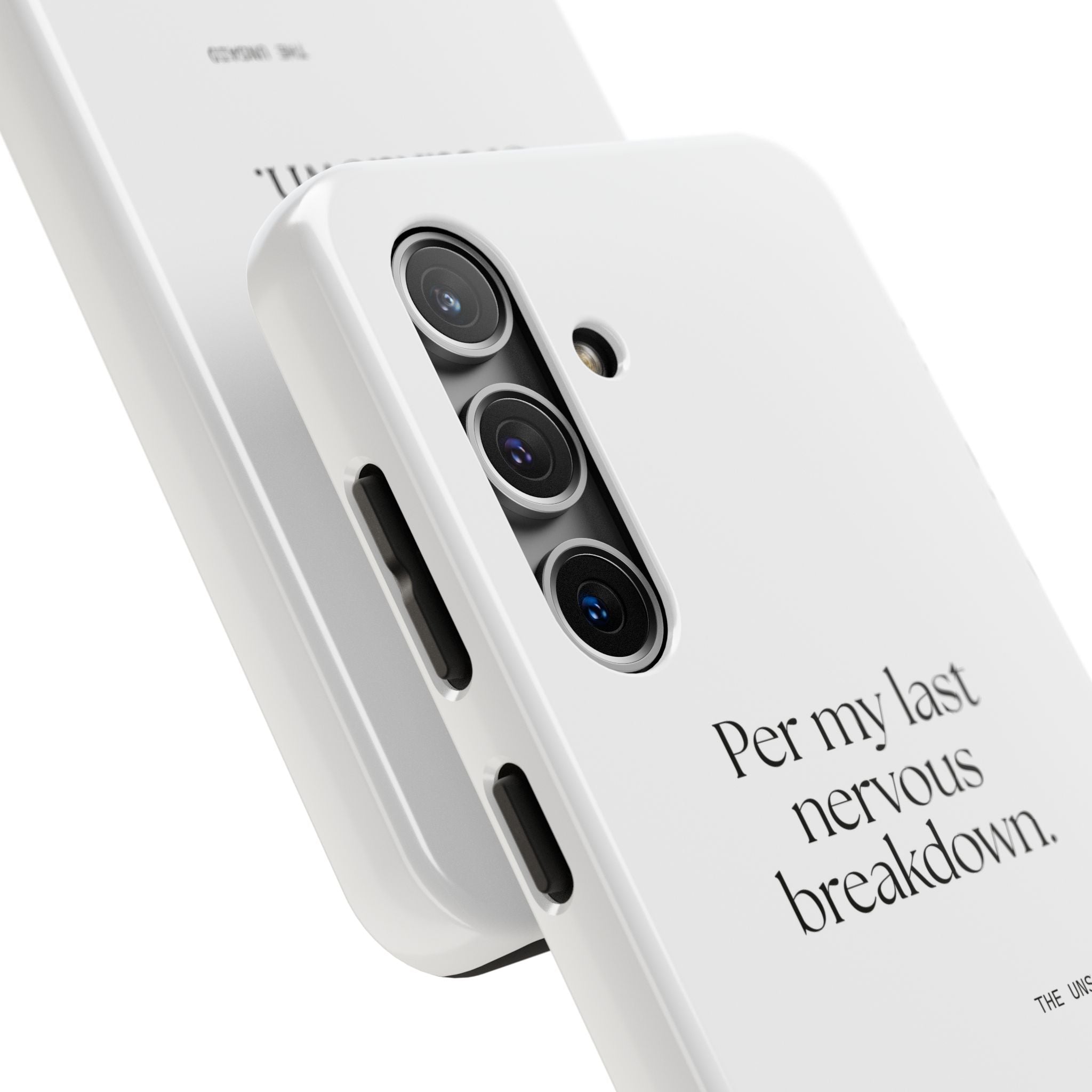 Per my last nervous breakdown - Tough Phone Case - For Tired Days