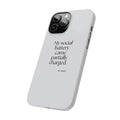 My social battery came partially charged - Phone Case - For Introverts