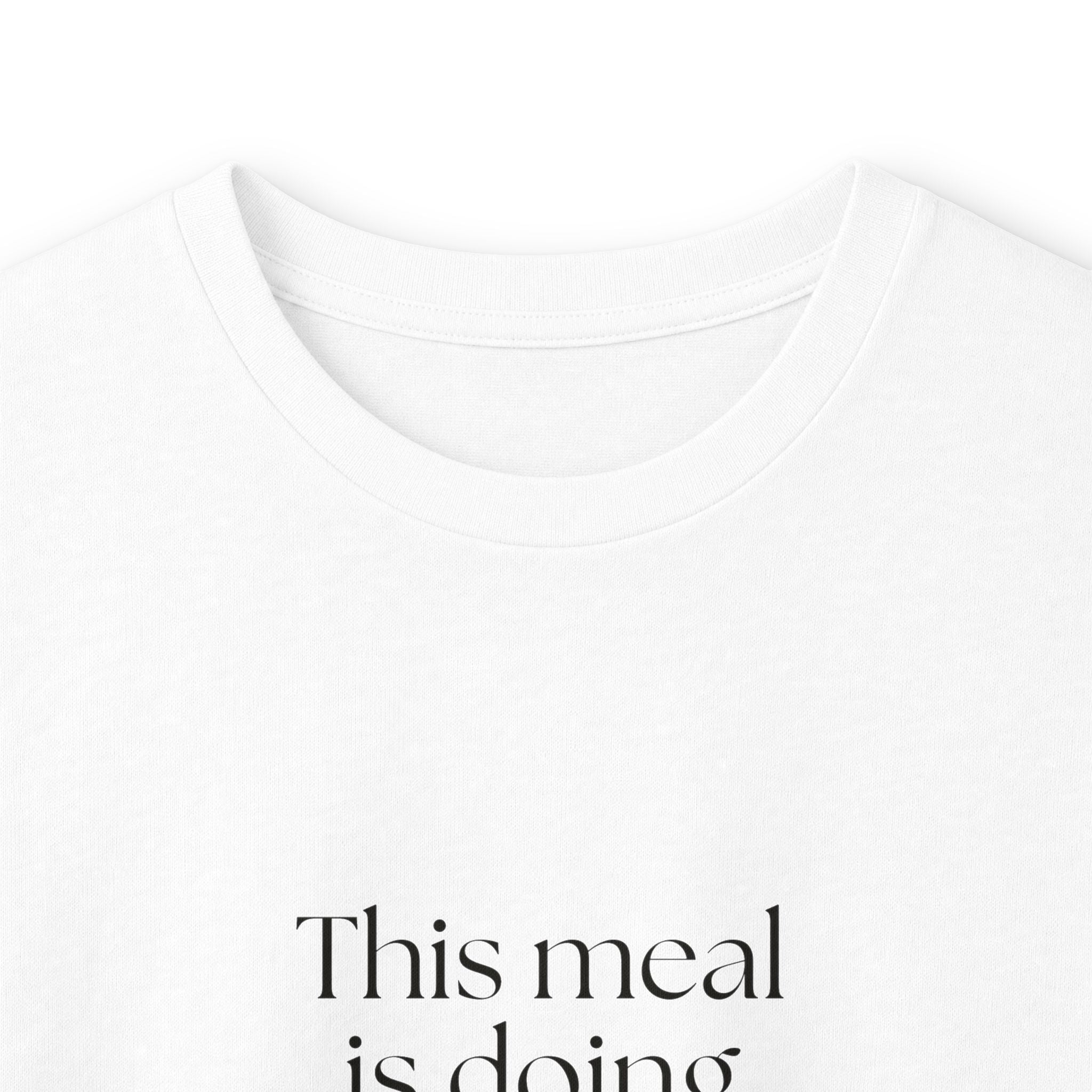 This meal is doing unpaid therapy - Long Sleeve Shirt - Dry Humor
