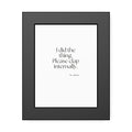 I did the thing. Please clap internally - Framed Print - Dry Humor
