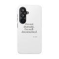 I’m not dramatic. I’m well-documented - Tough Phone Case - Dry Humor