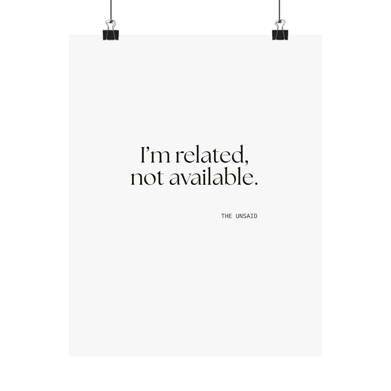 Poster — I’m related, not available.