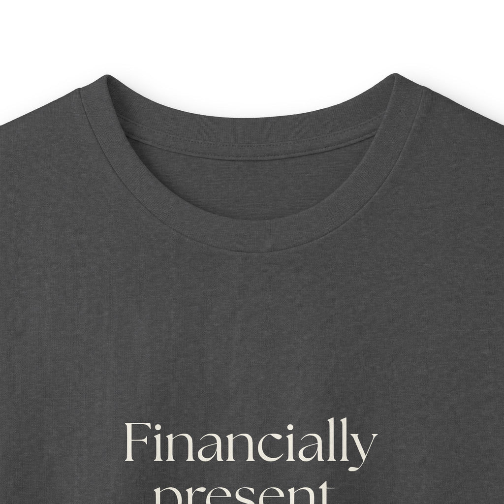 Financially present. Emotionally overdrafted - Long Sleeve Shirt - Dry Humor