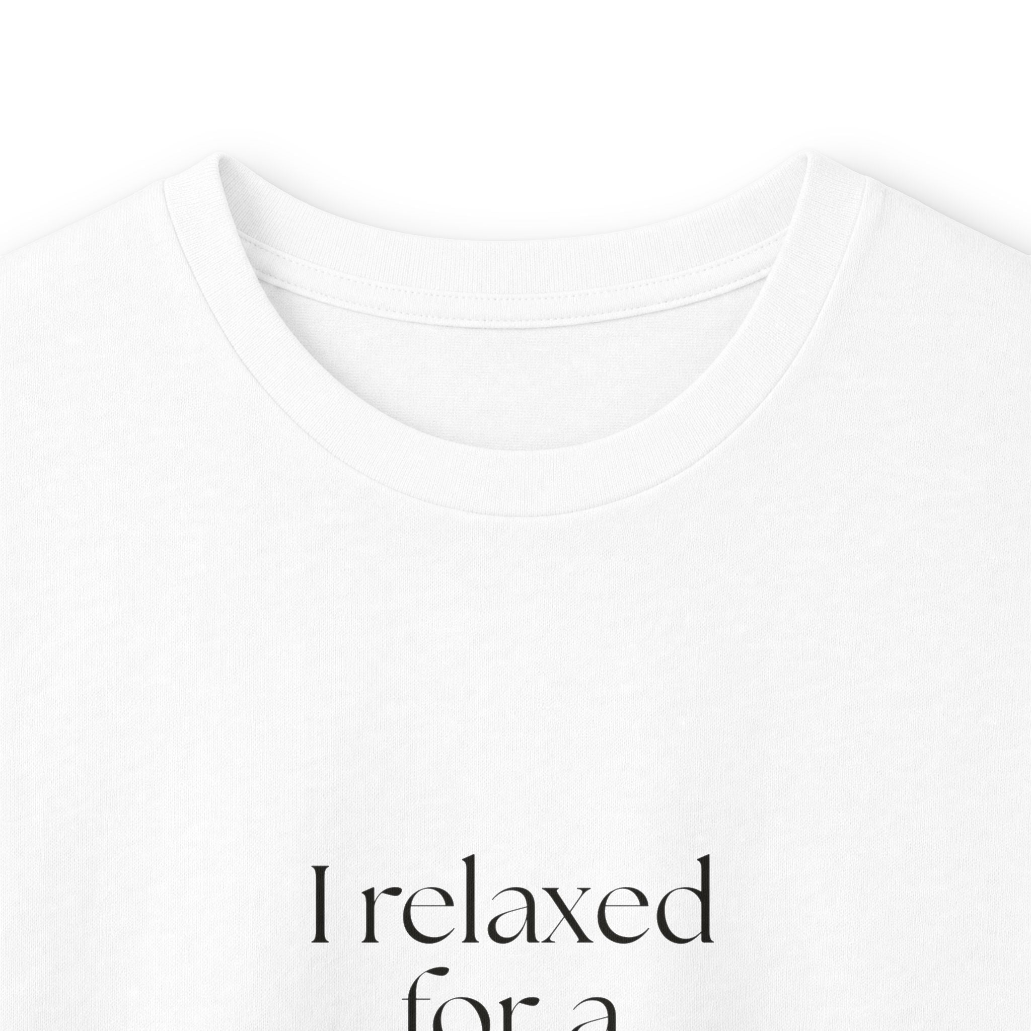 I relaxed for a second. Suspicious - Long Sleeve Shirt - For Quiet Minds