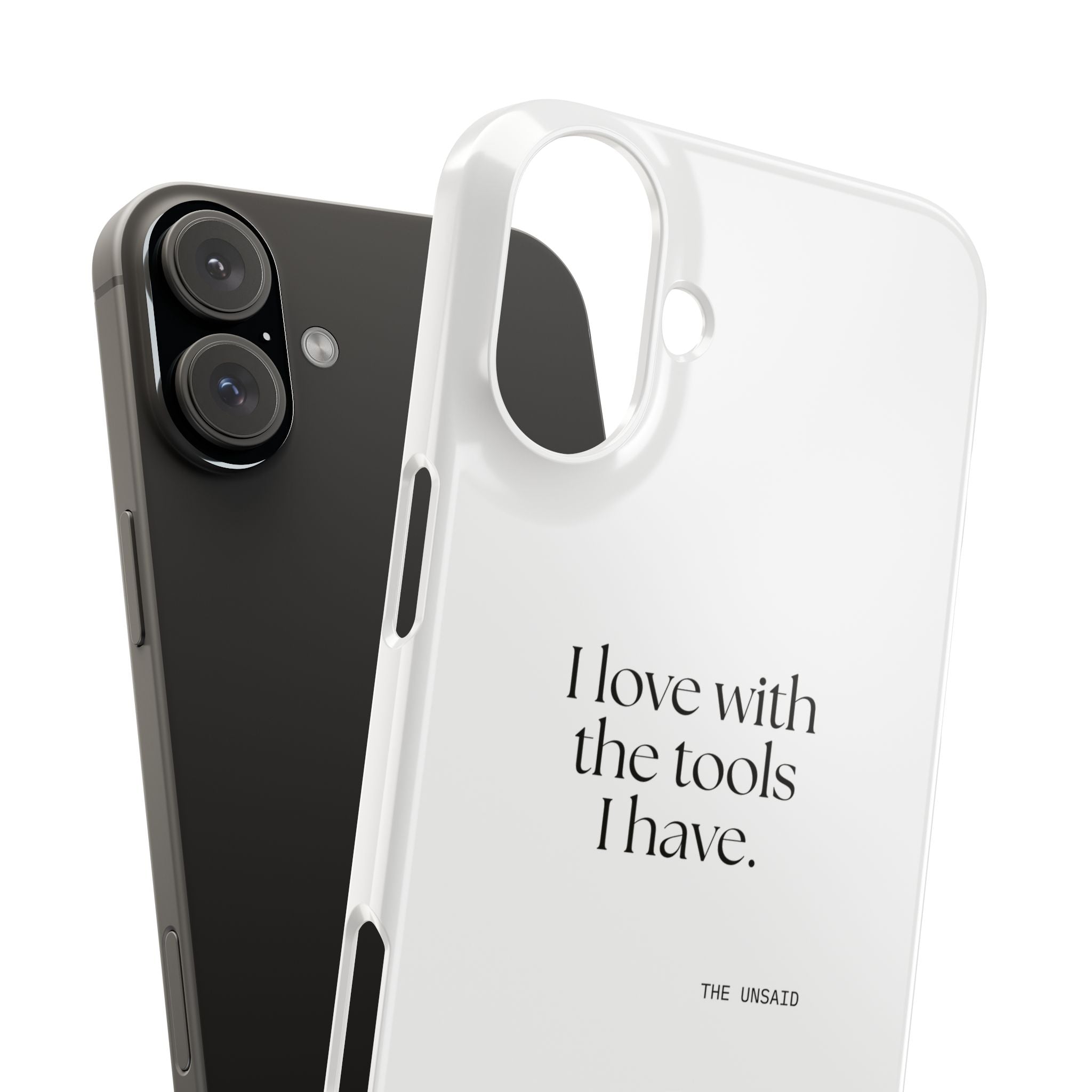 I love with the tools I have - Phone Case - For Introverts
