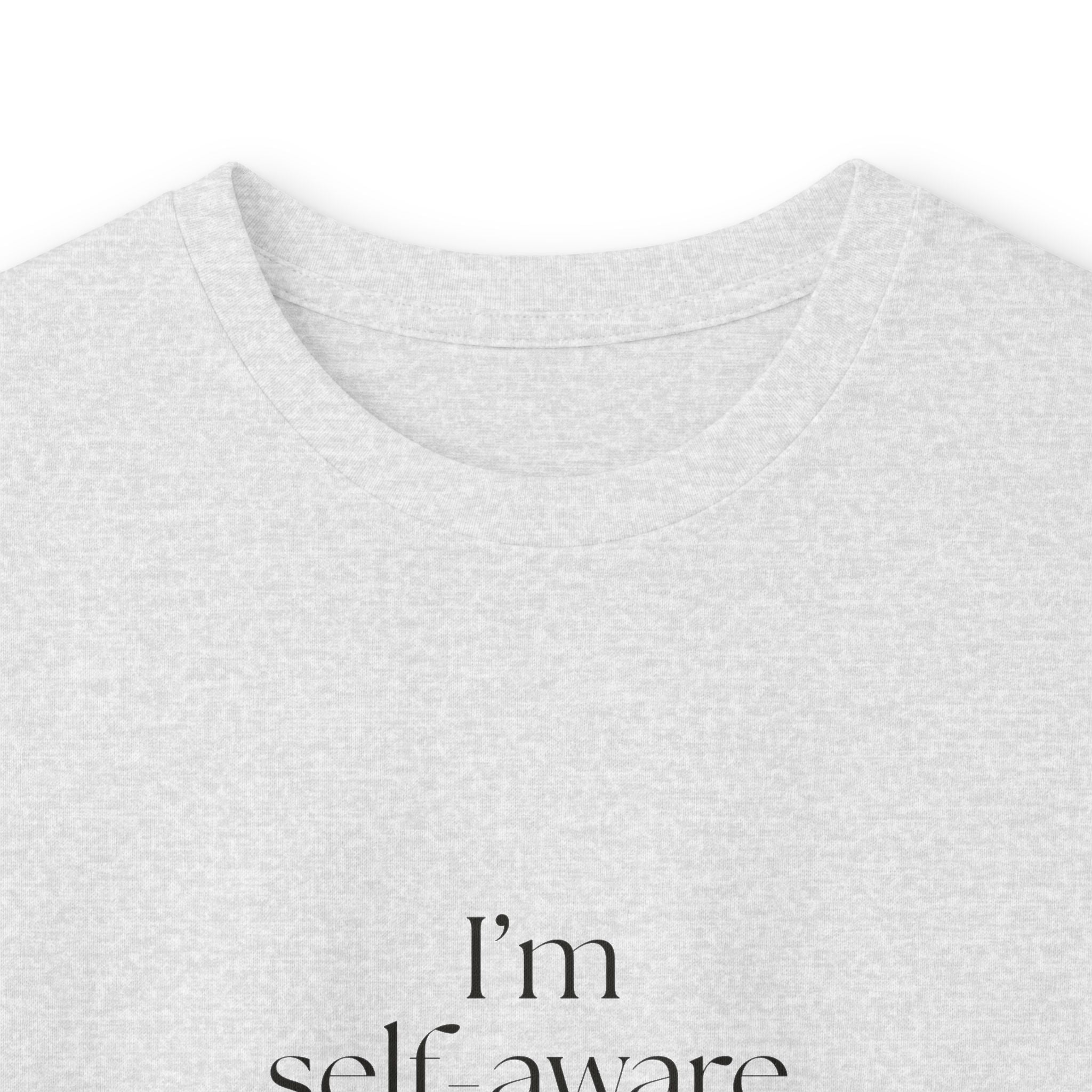 I’m self-aware. It’s not helping - Long Sleeve Shirt - Dry Humor