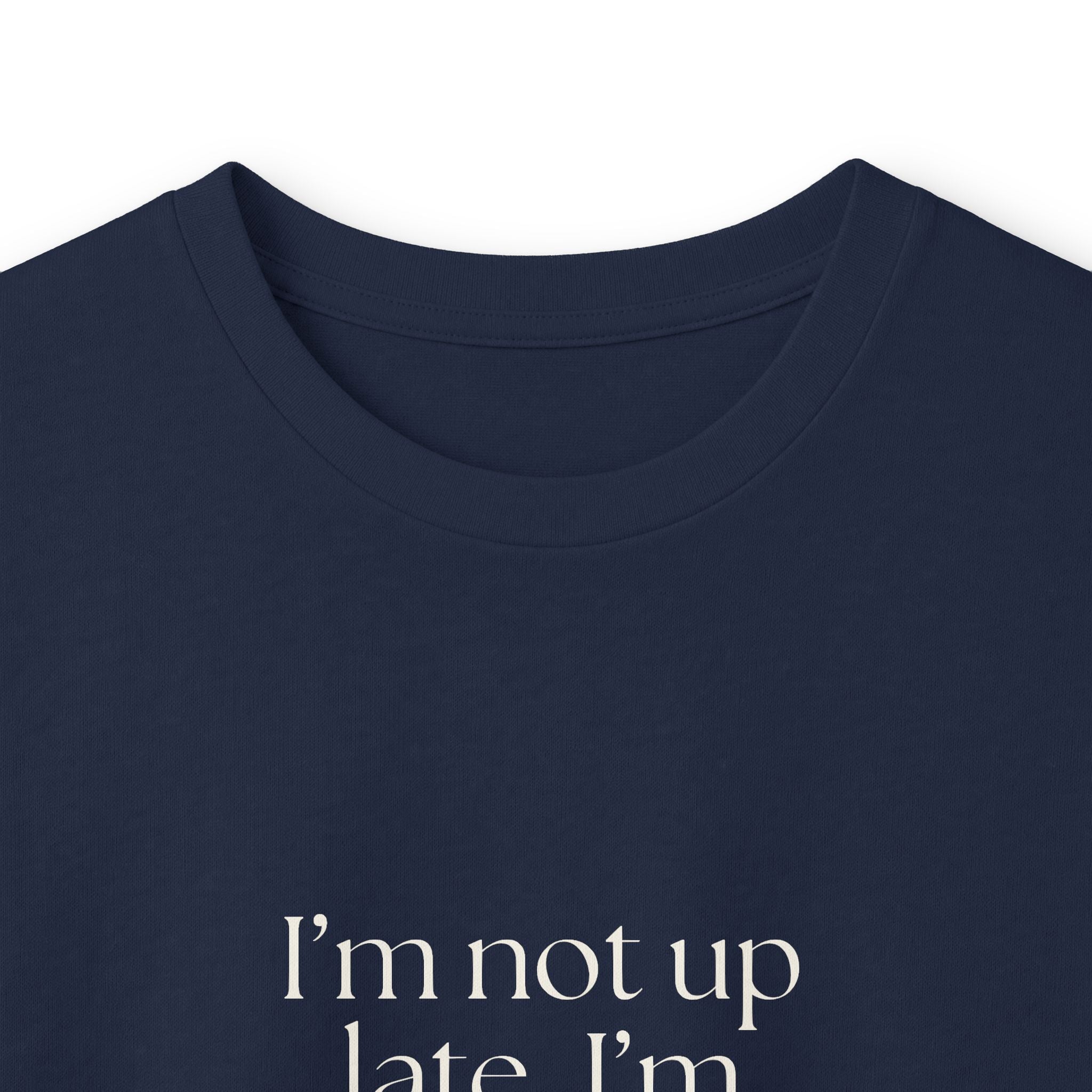 I’m not up late. I’m processing horizontally - Long Sleeve Shirt - For Overthinkers