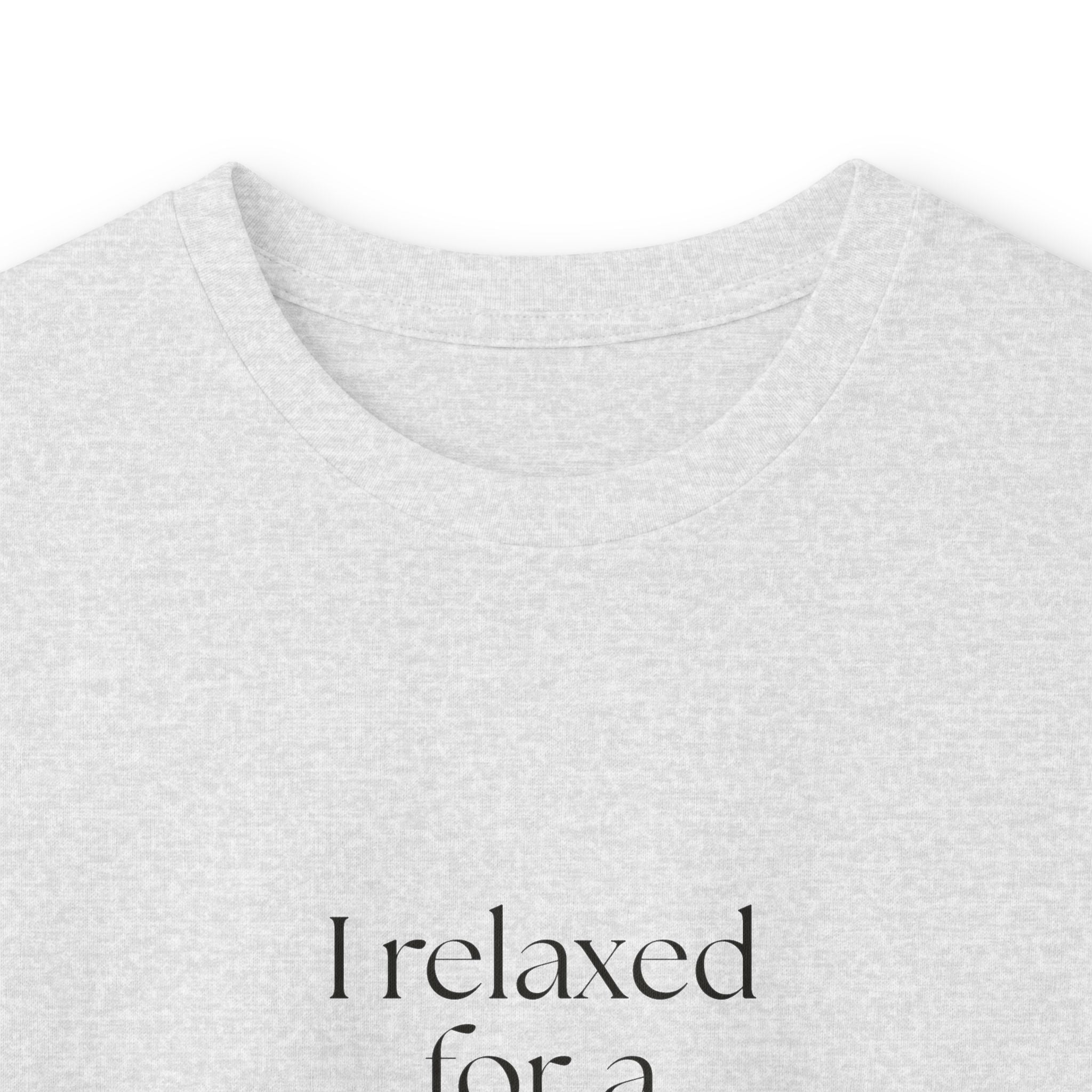 I relaxed for a second. Suspicious - Long Sleeve Shirt - For Quiet Minds