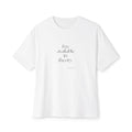 I’m available in theory - Oversized Tee - For Tired Days