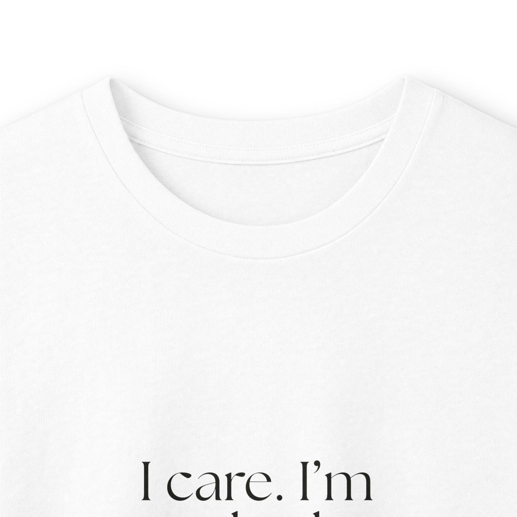 I care. I’m just bad at delivery - Long Sleeve Shirt - For Introverts