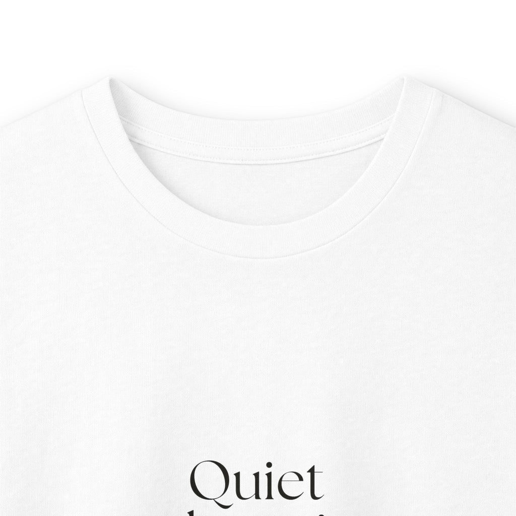 Quiet doesn’t scare me - Long Sleeve Shirt - For Someone Who Stays