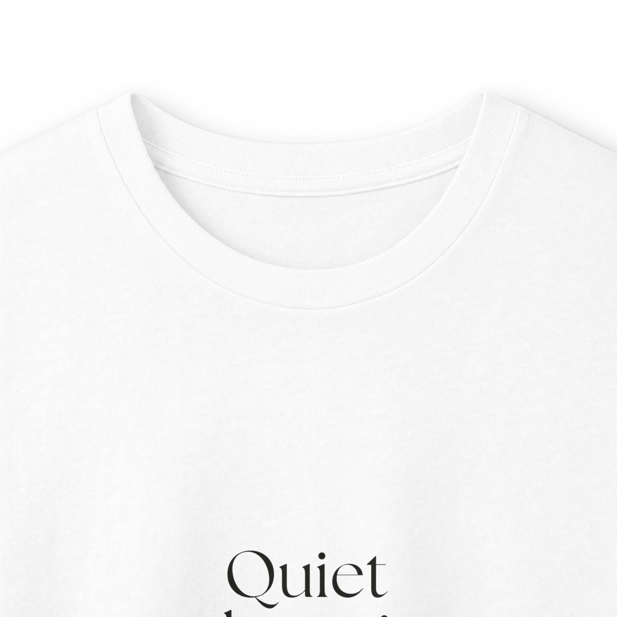 Quiet doesn’t scare me - Long Sleeve Shirt - For Someone Who Stays