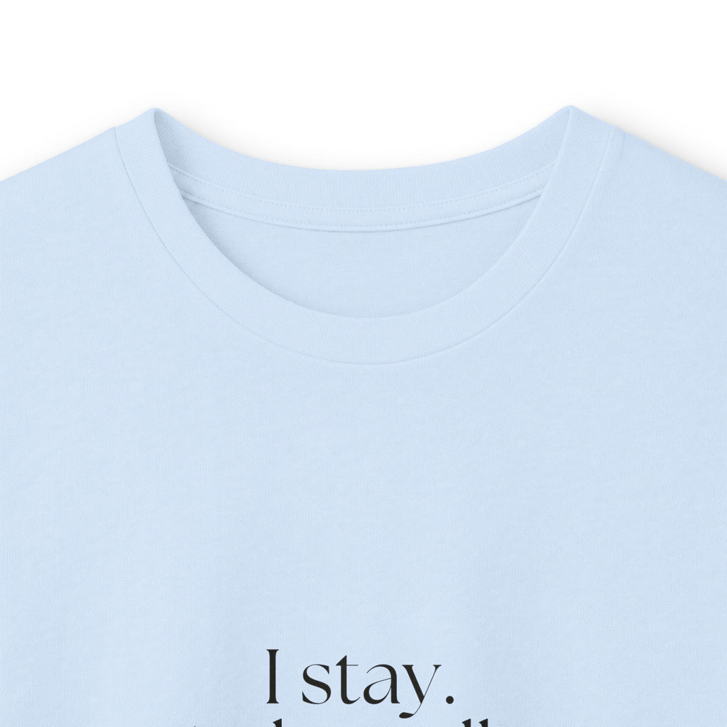 I stay. Awkwardly, but I stay - Long Sleeve Shirt - For Introverts