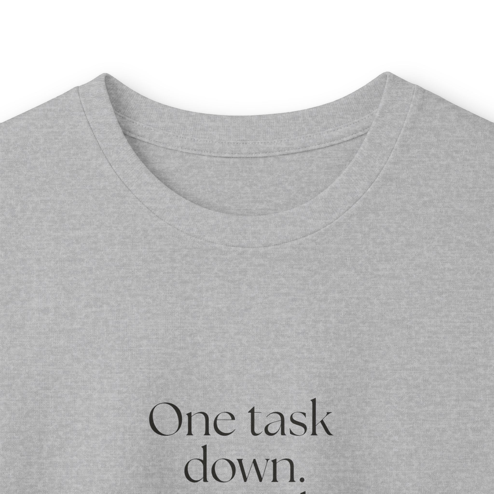 One task down. Personality restored briefly - Long Sleeve Shirt - Dry Humor