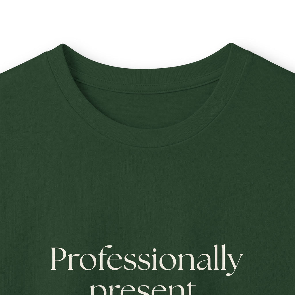 Professionally present. Personally buffering - Long Sleeve Shirt - For Tired Days