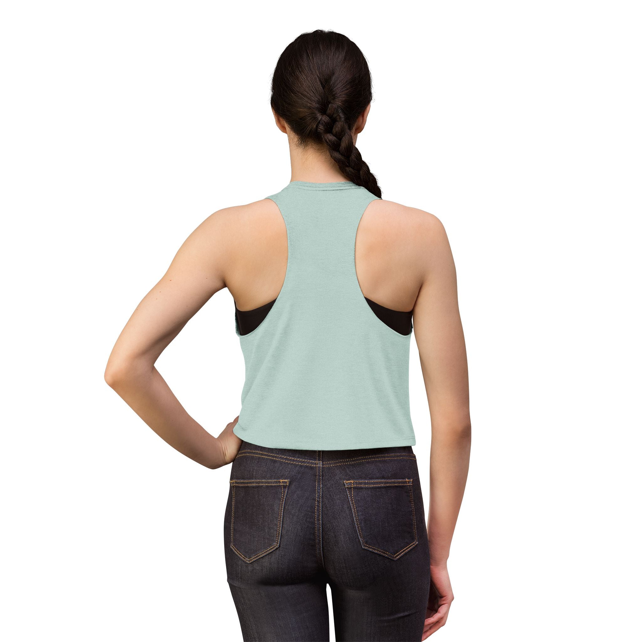 I closed my eyes and opened the archives - Crop Top - For Overthinkers