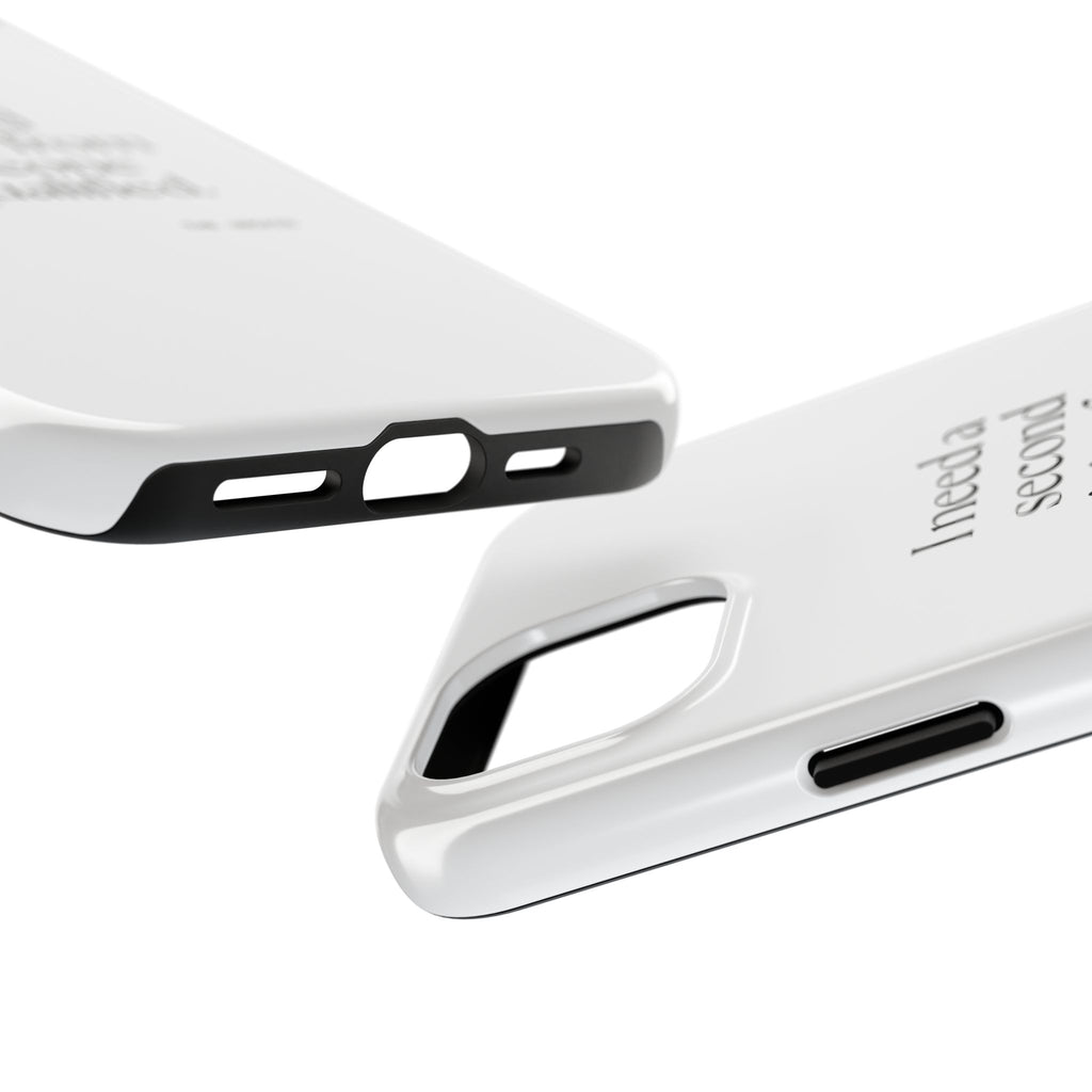 I need a second opinion from someone unqualified - Tough Phone Case - For Overthinkers