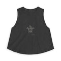 My shoulders live in crisis - Crop Top - For Quiet Minds