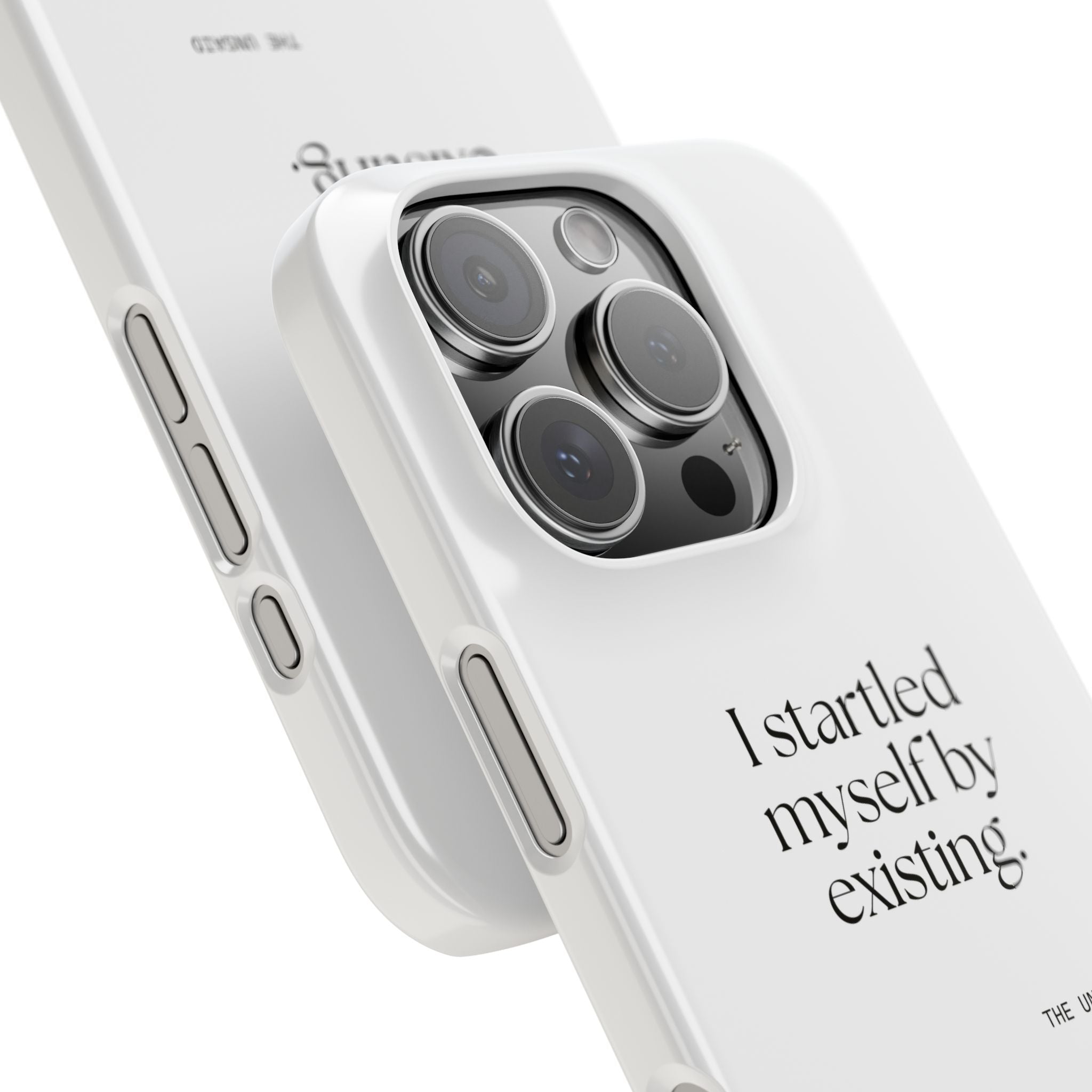 I startled myself by existing - Phone Case - For Quiet Minds