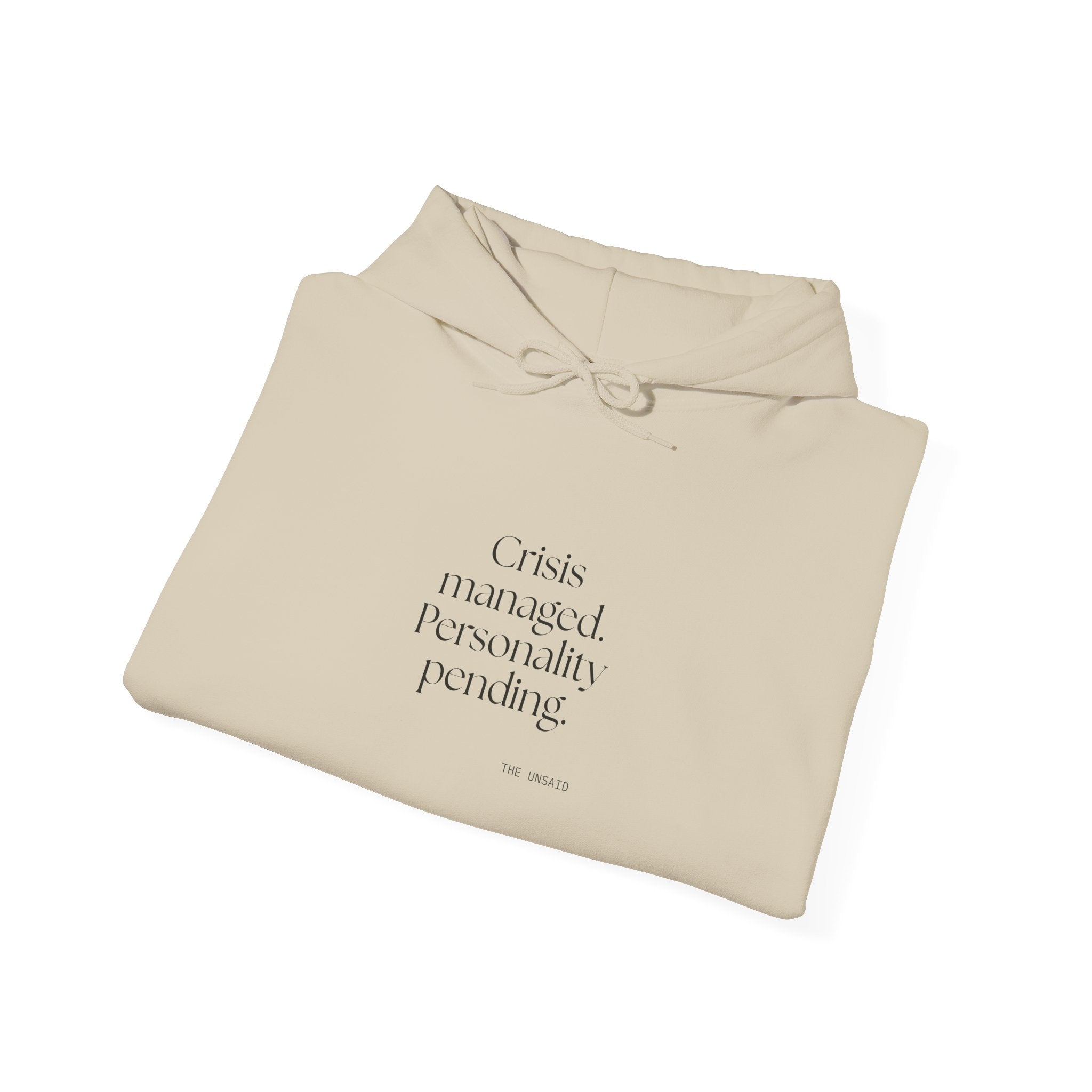 Crisis managed. Personality pending - Hoodie - For Introverts