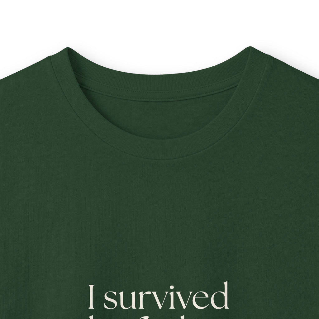 I survived the feeling. Barely - Long Sleeve Shirt - Dry Humor