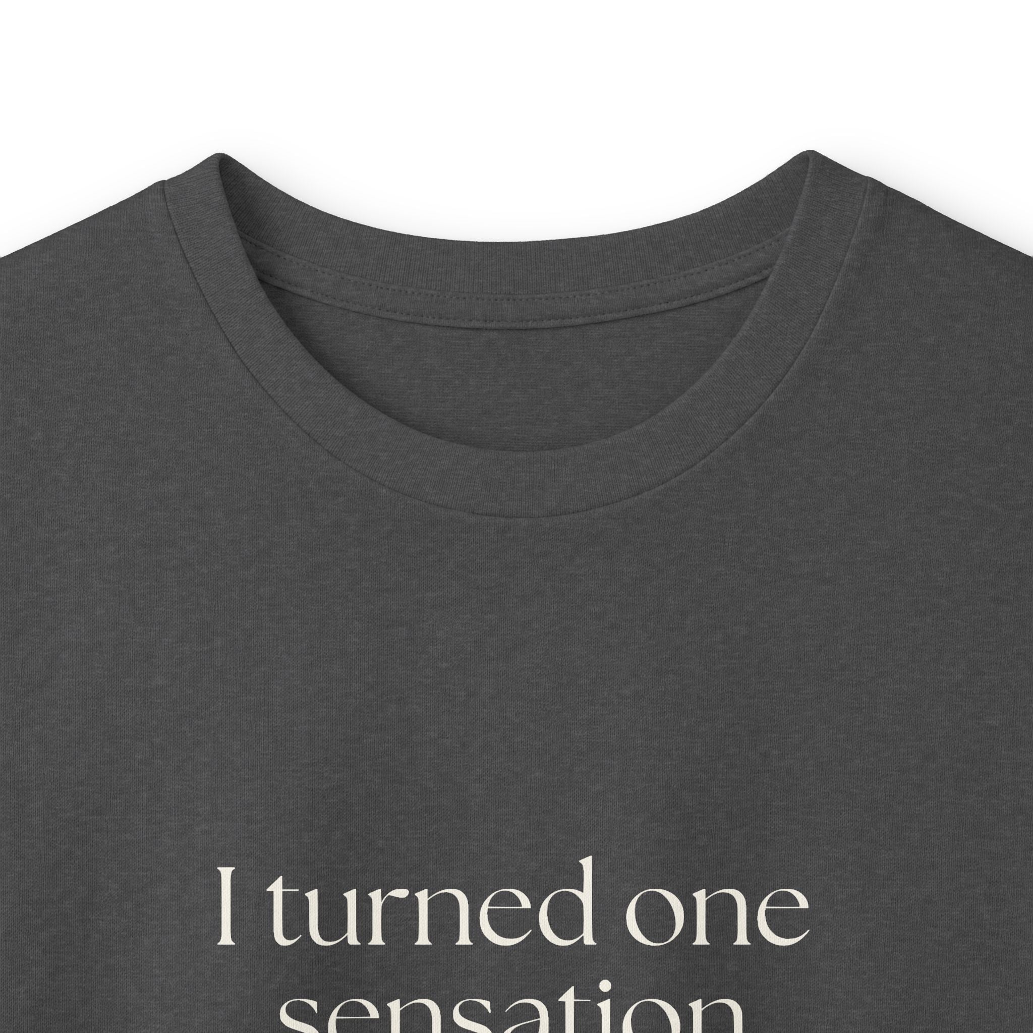 I turned one sensation into a documentary - Long Sleeve Shirt - For Overthinkers