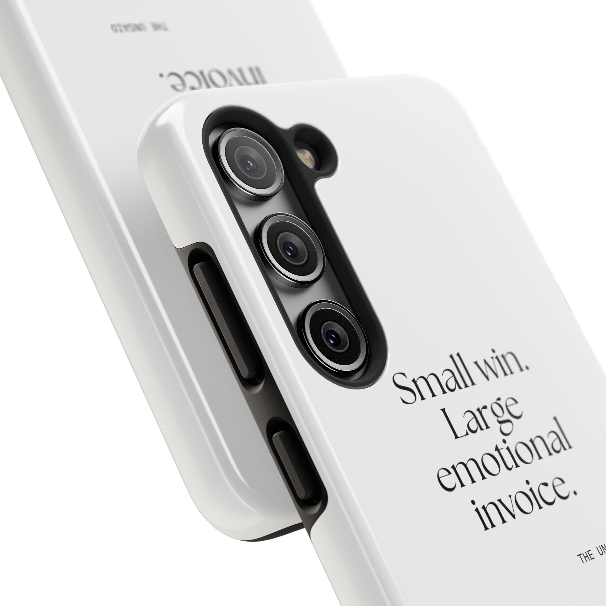 Small win. Large emotional invoice - Tough Phone Case - Dry Humor