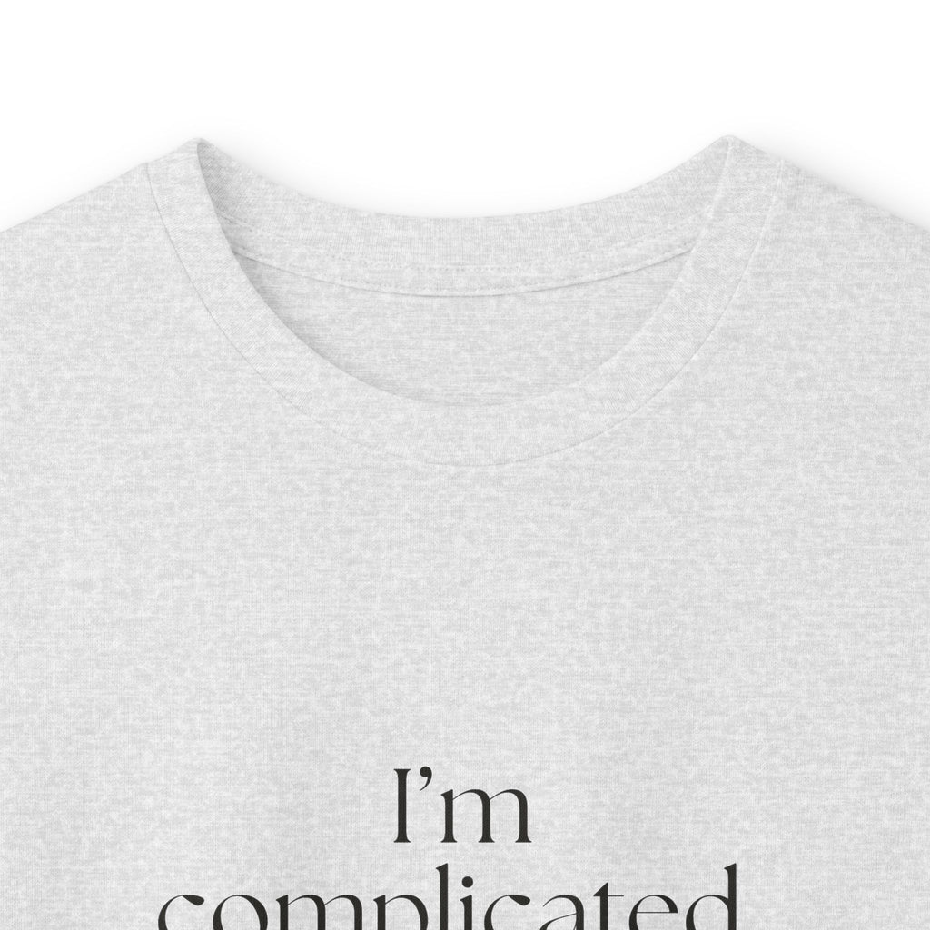 I’m complicated, but with notes - Long Sleeve Shirt - Dry Humor