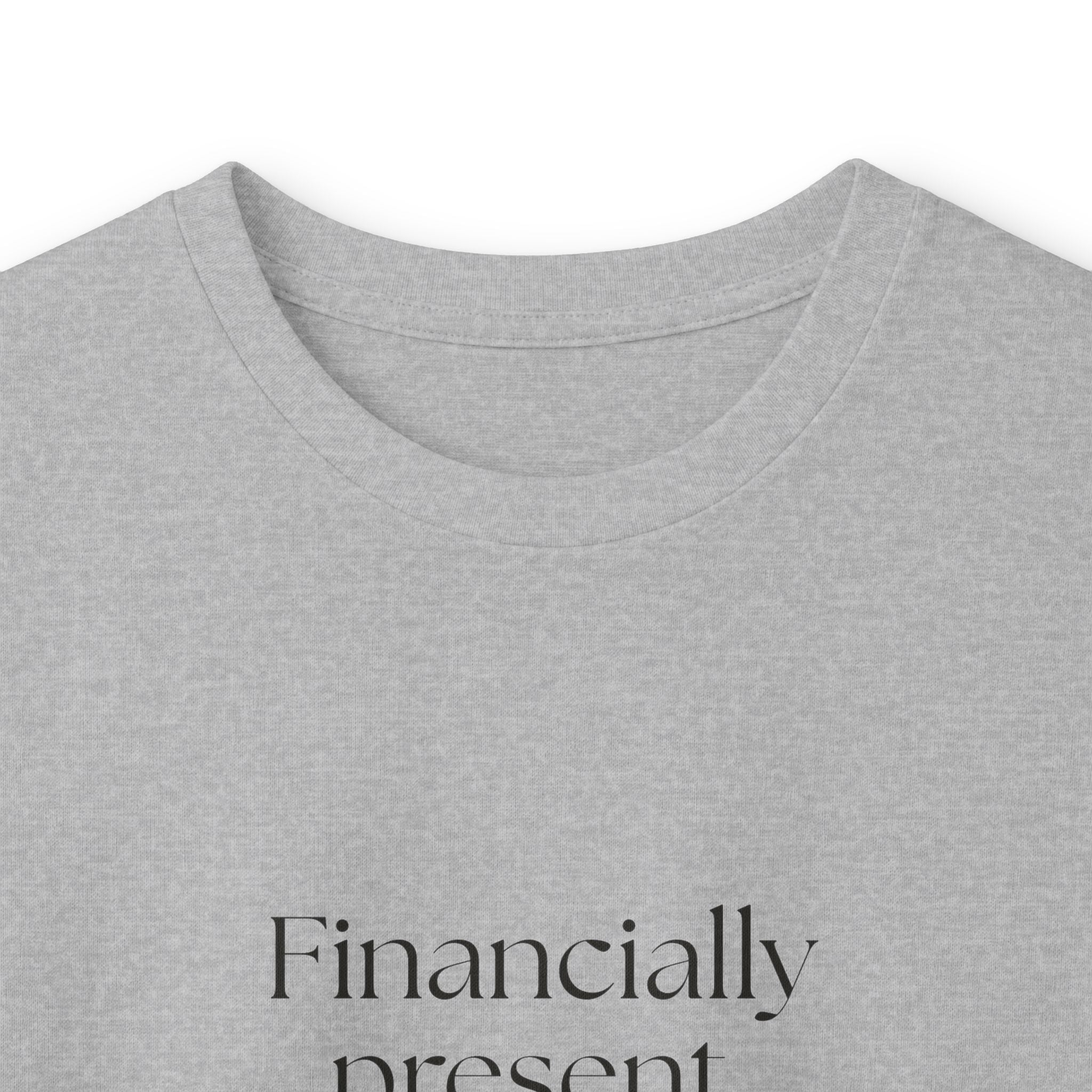 Financially present. Emotionally overdrafted - Long Sleeve Shirt - Dry Humor