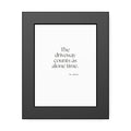 The driveway counts as alone time - Framed Print - For Quiet Minds