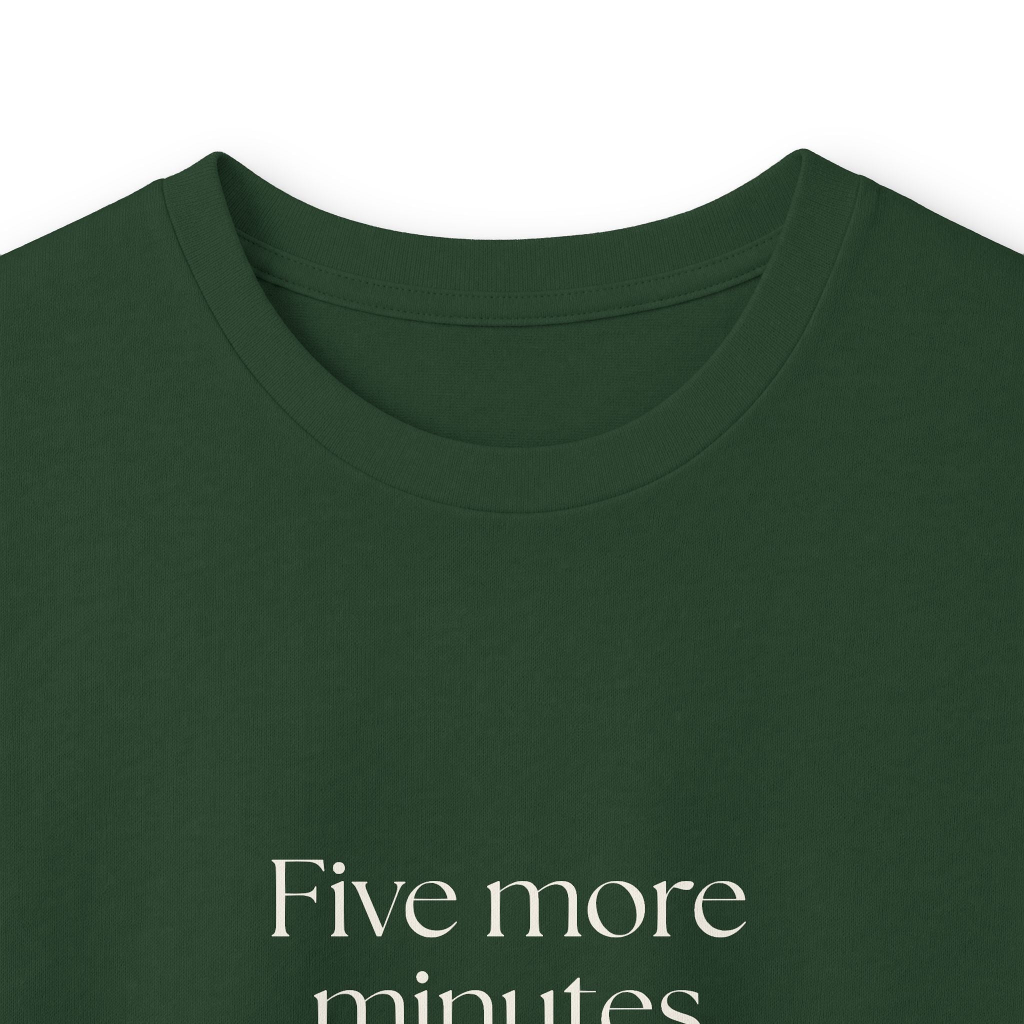 Five more minutes in the driveway - Long Sleeve Shirt - For Quiet Minds