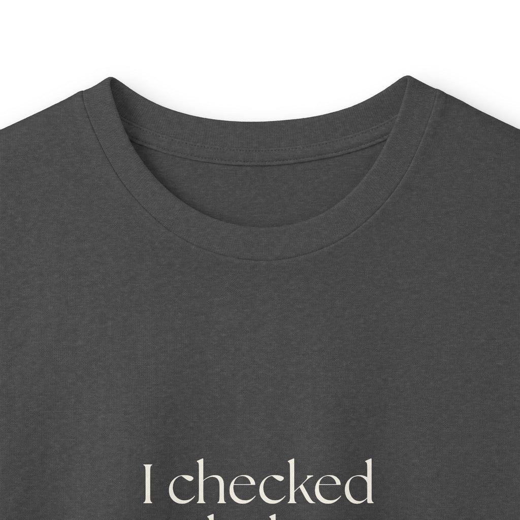 I checked my balance for the plot - Long Sleeve Shirt - Dry Humor