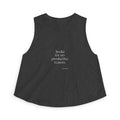 Awake for no productive reason - Crop Top - For Overthinkers