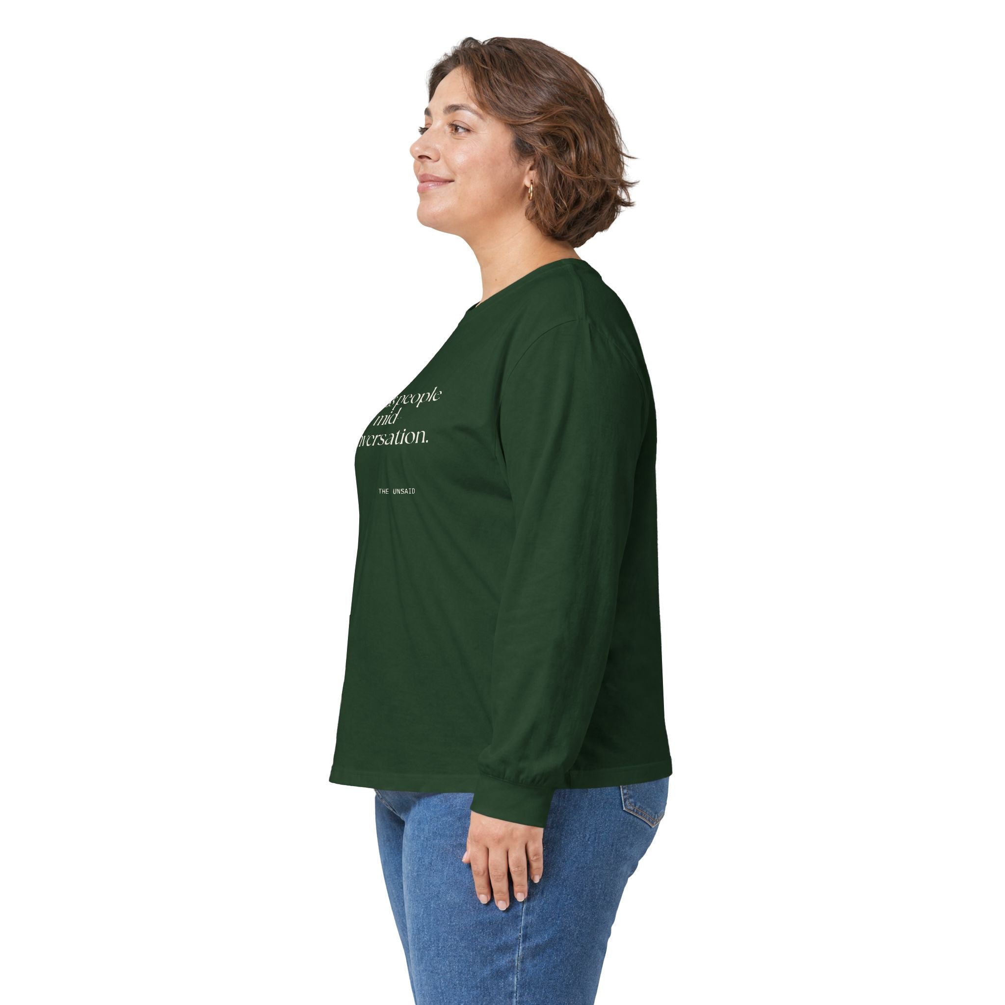 I miss people mid-conversation - Long Sleeve Shirt - For Introverts