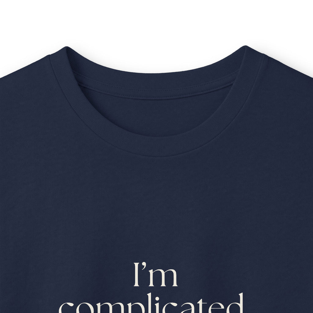 I’m complicated, but with notes - Long Sleeve Shirt - Dry Humor