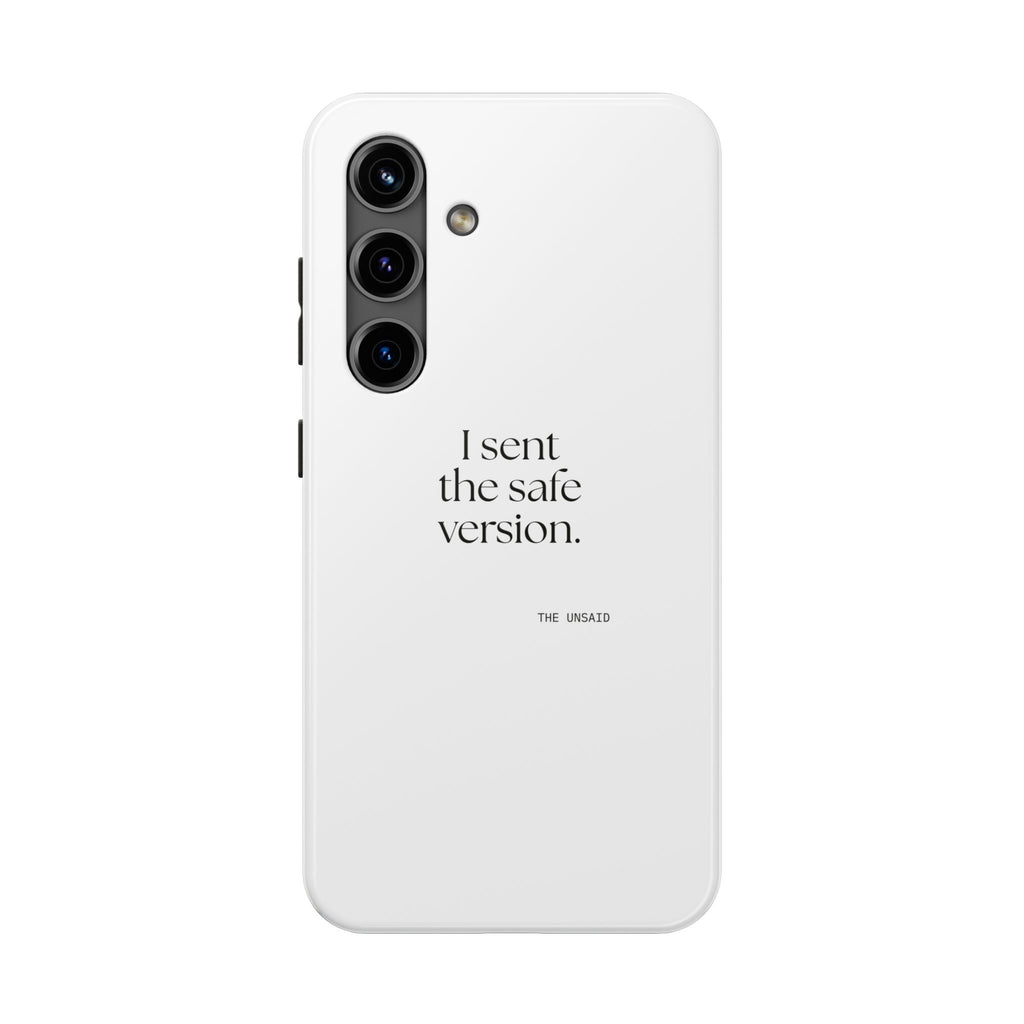 I sent the safe version - Tough Phone Case - For Overthinkers