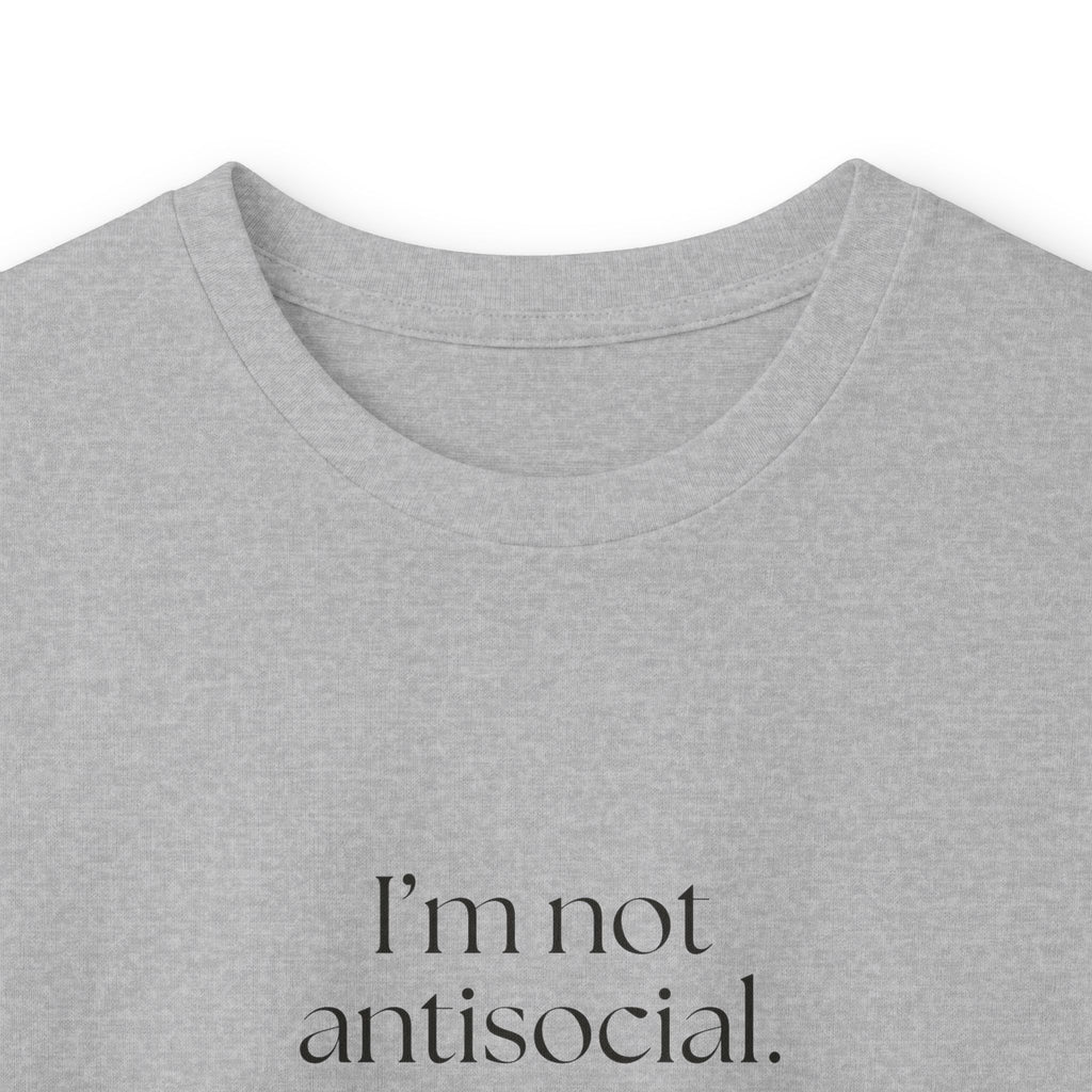 I’m not antisocial. I’m selectively available - Long Sleeve Shirt - For Introverts