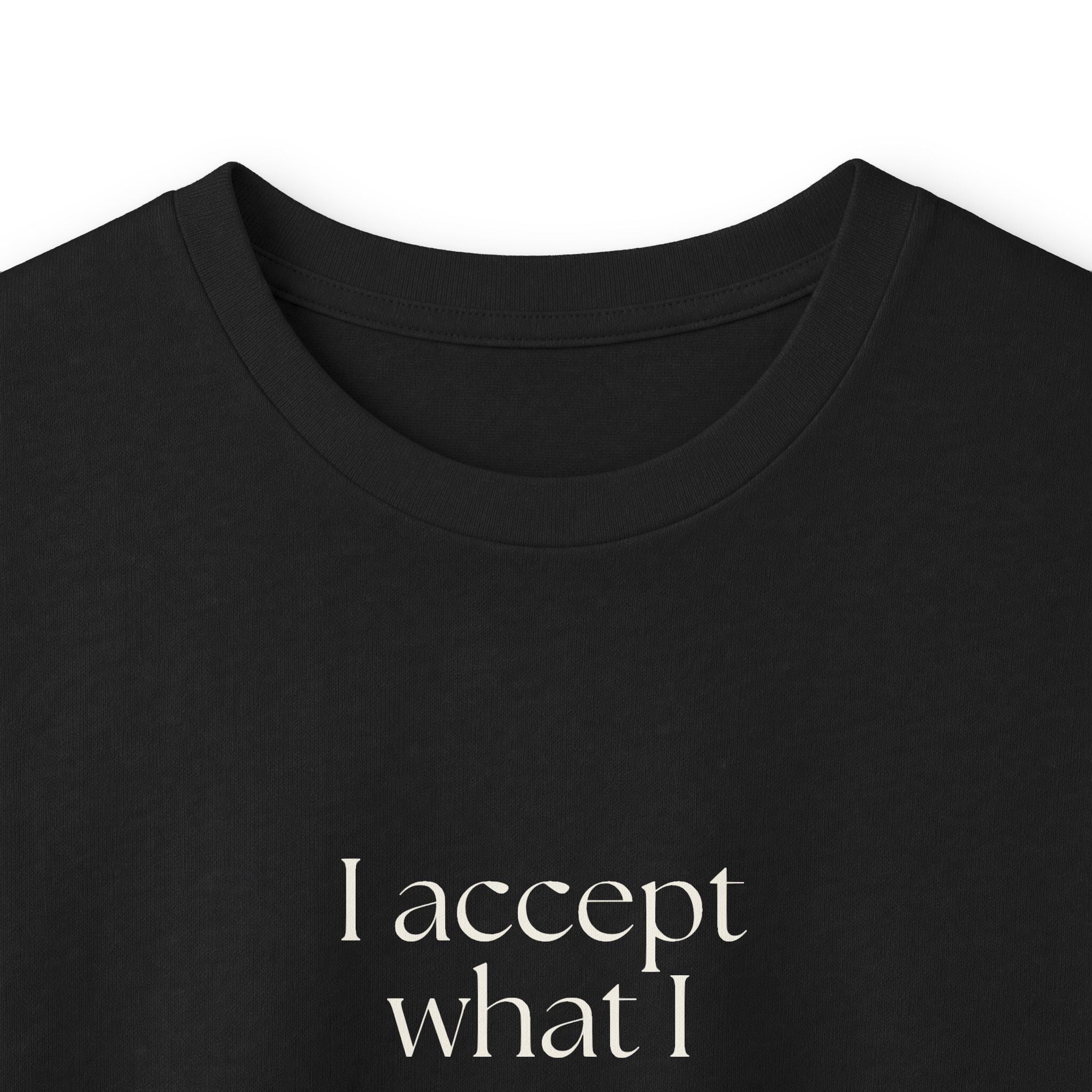 I accept what I cannot control. In theory - Long Sleeve Shirt - Dry Humor