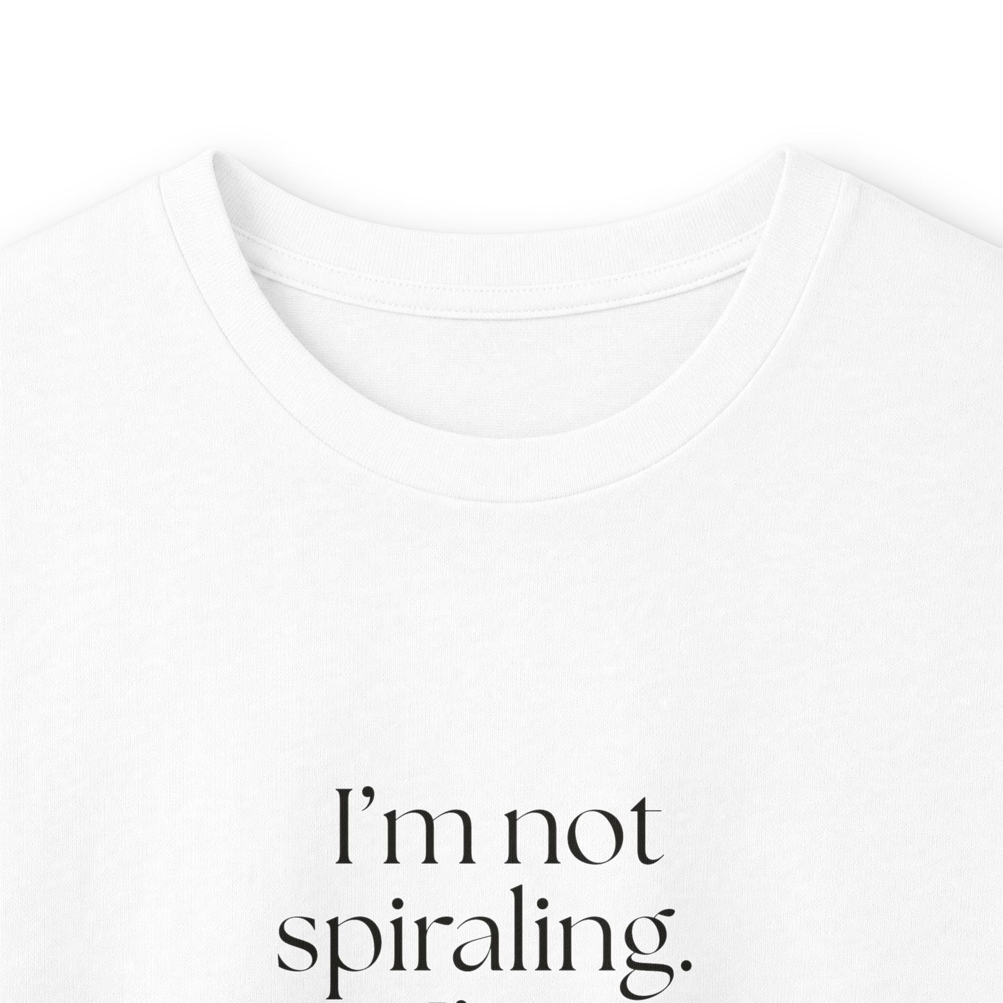 I’m not spiraling. I’m researching aggressively - Long Sleeve Shirt - For Overthinkers