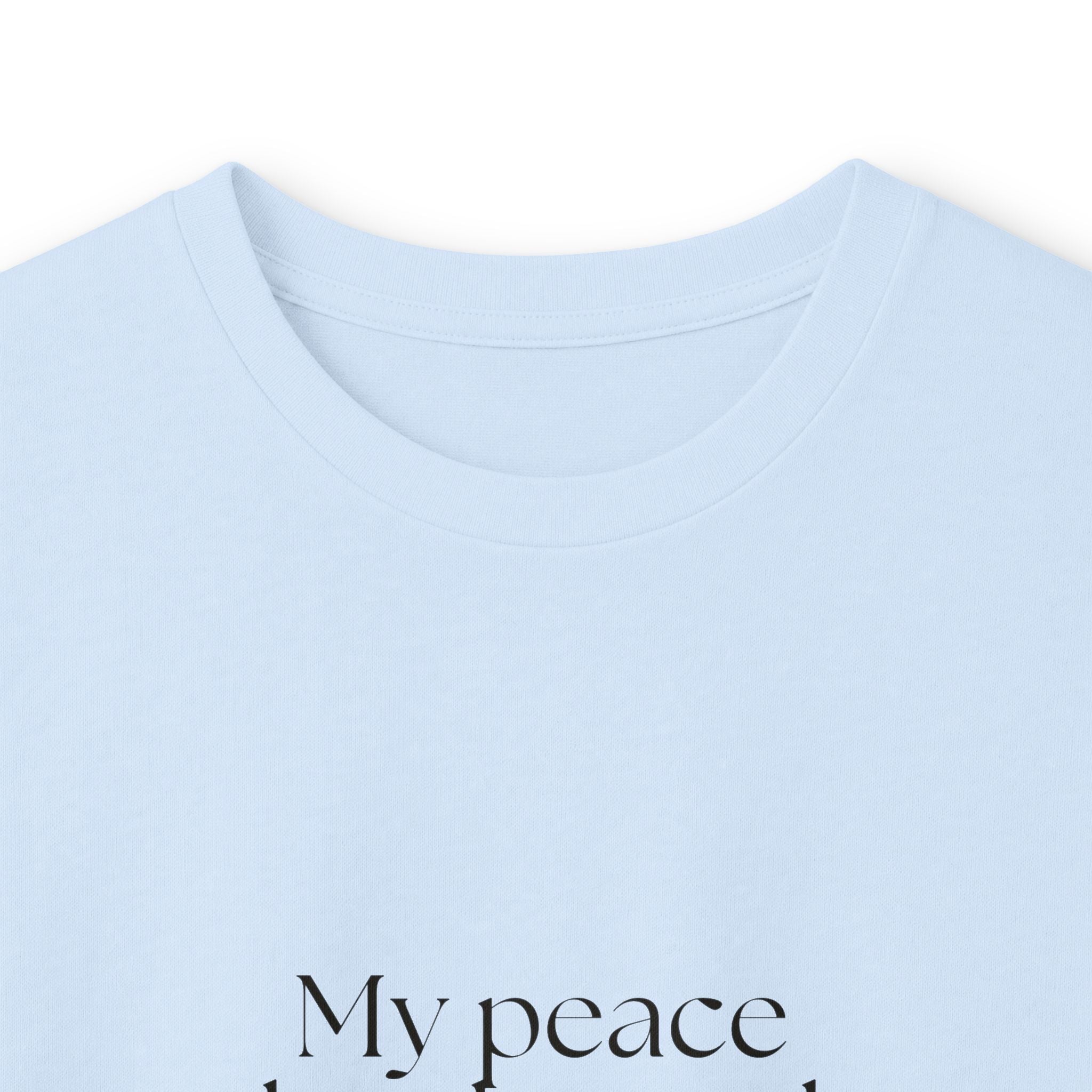 My peace has limited seating - Long Sleeve Shirt - For Introverts