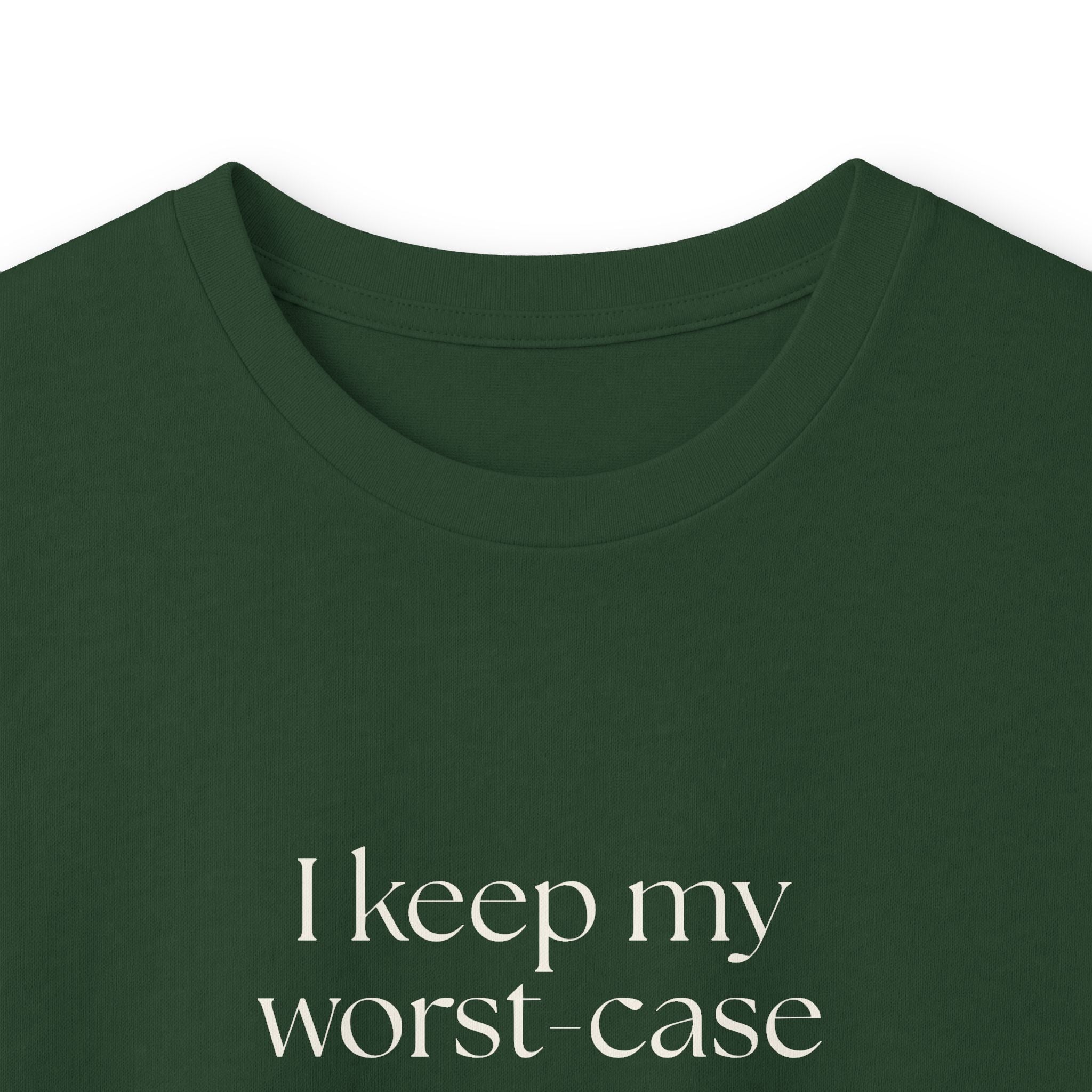 I keep my worst-case scenarios to myself. Mostly - Long Sleeve Shirt - For Introverts