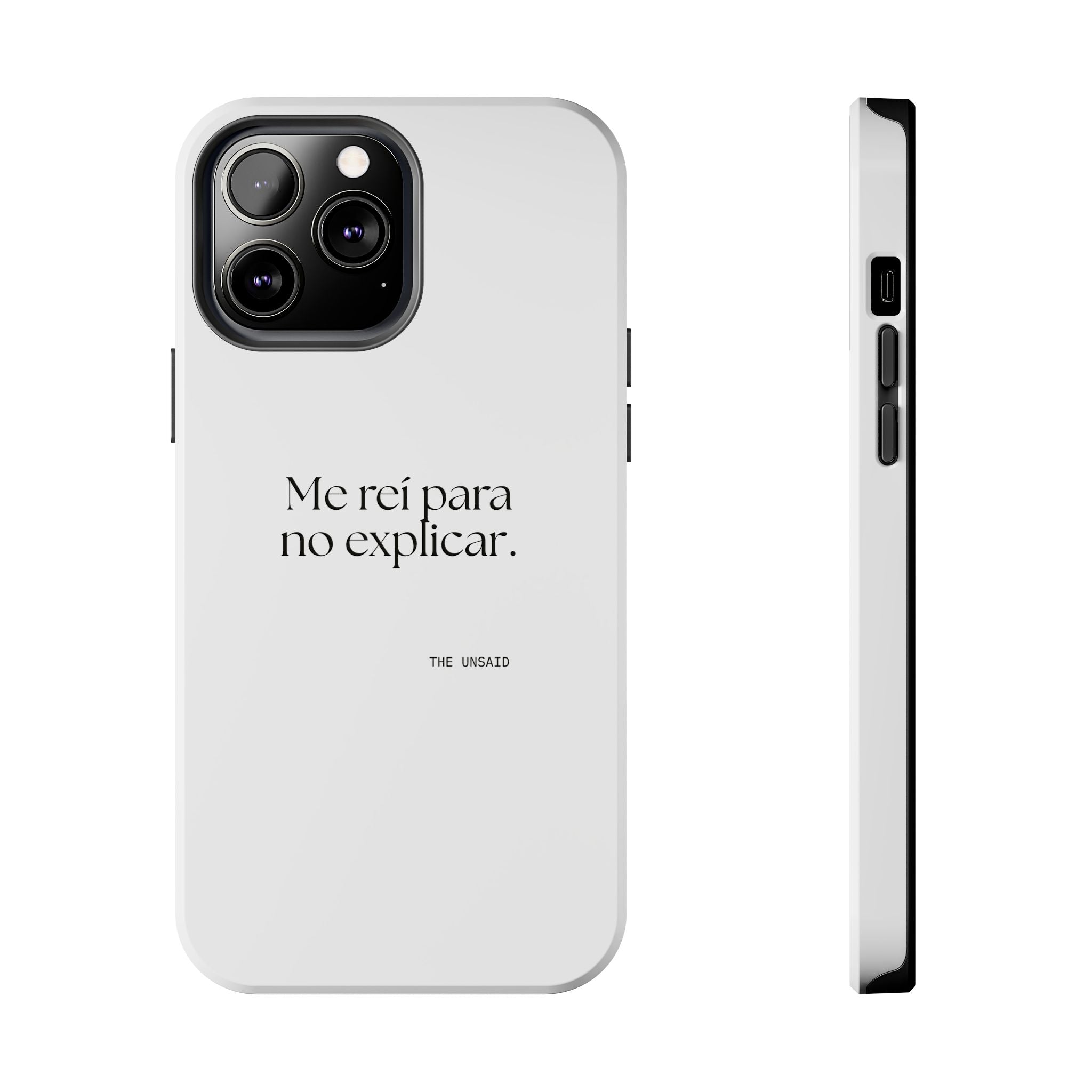 Me reí para no explicar - Tough Phone Case - En Español