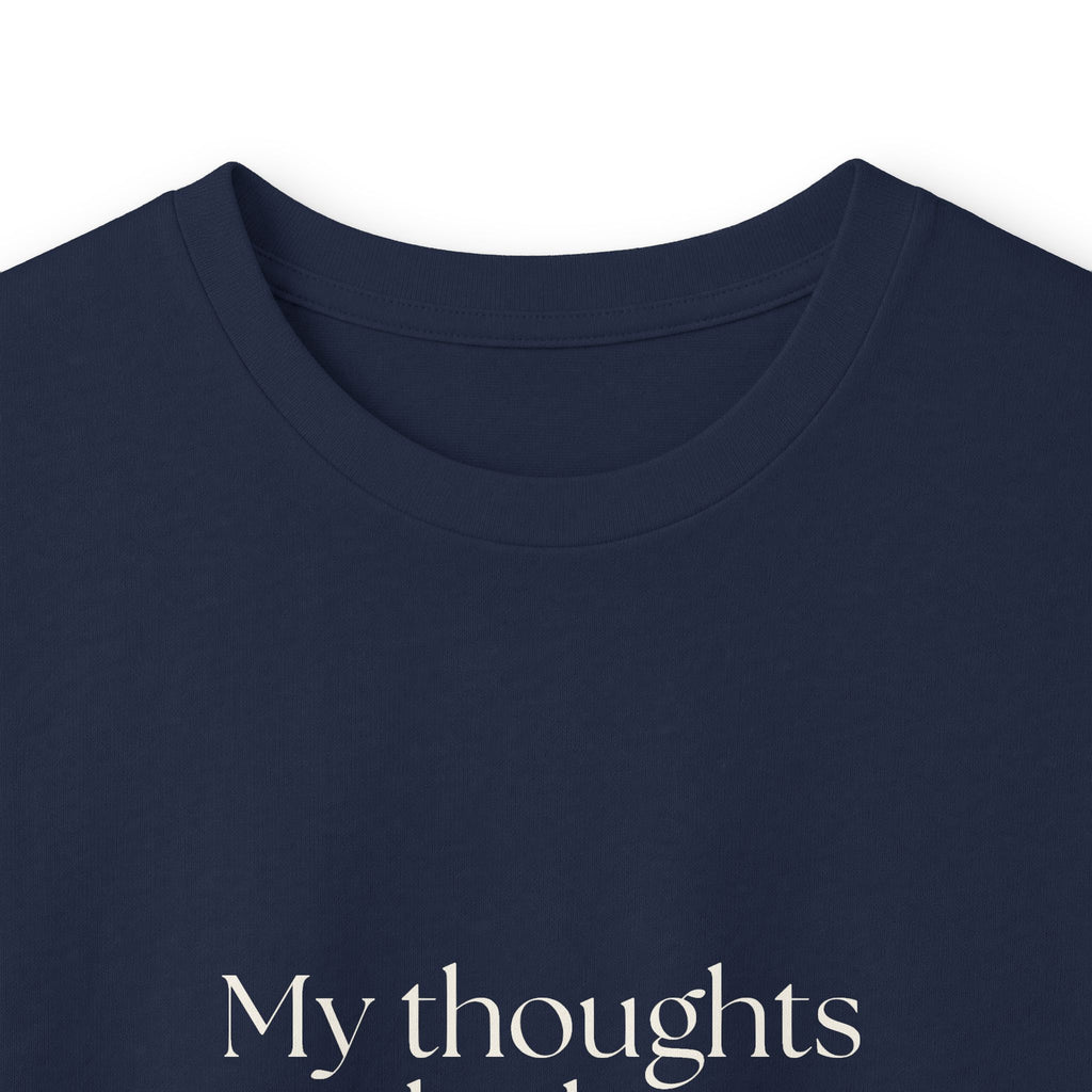 My thoughts clock in after dark - Long Sleeve Shirt - For Overthinkers