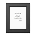 I relaxed for a second. Suspicious - Framed Print - For Quiet Minds