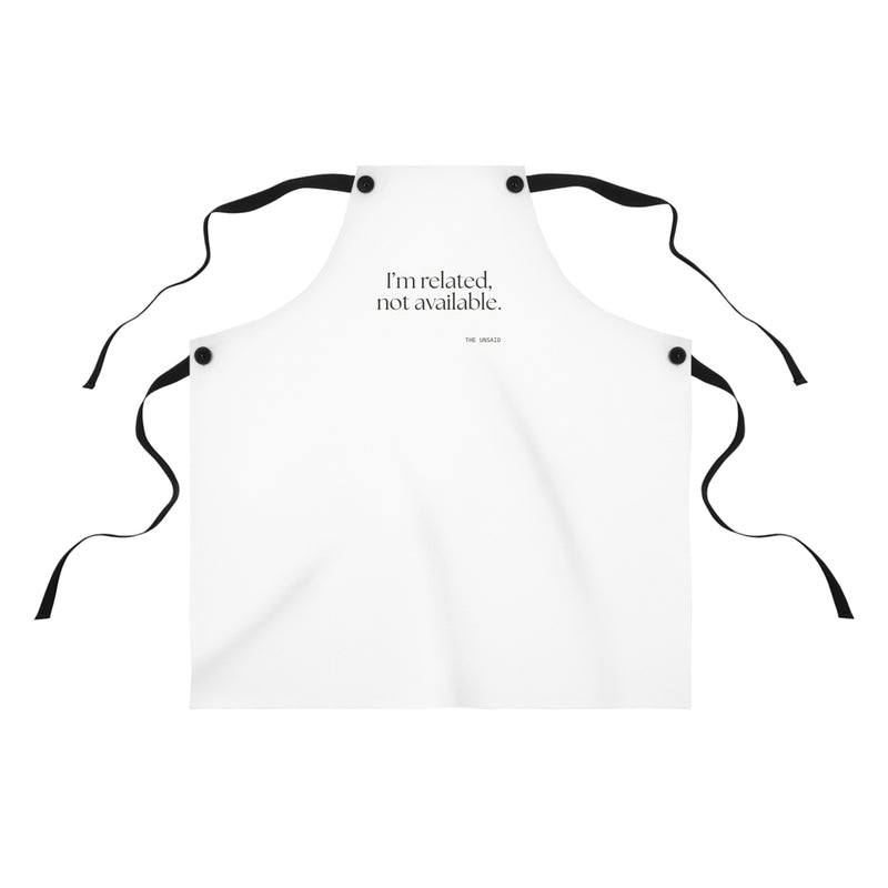 Apron — I’m related, not available.