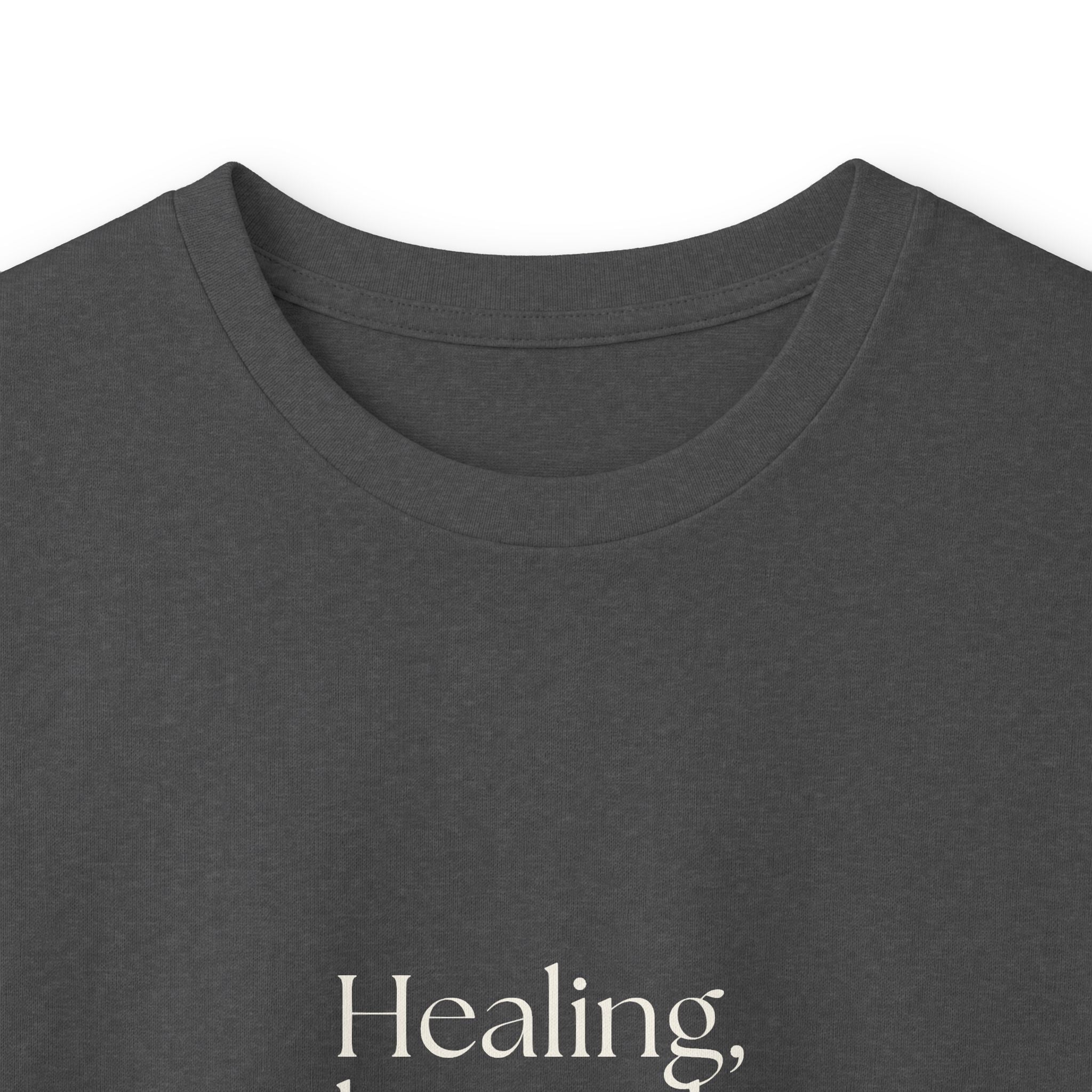 Healing, but with receipts - Long Sleeve Shirt - Dry Humor