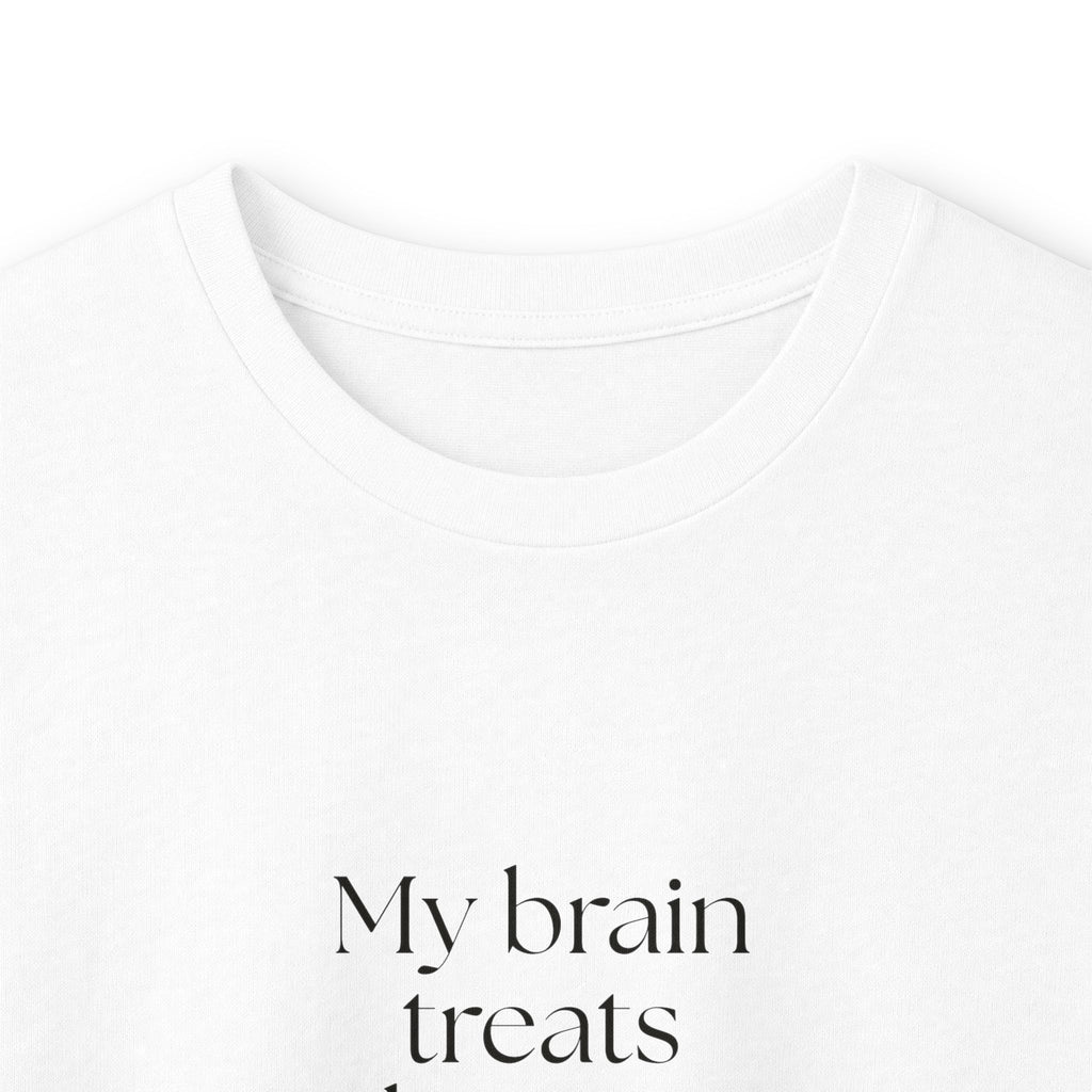 My brain treats silence as a meeting invite - Long Sleeve Shirt - For Overthinkers
