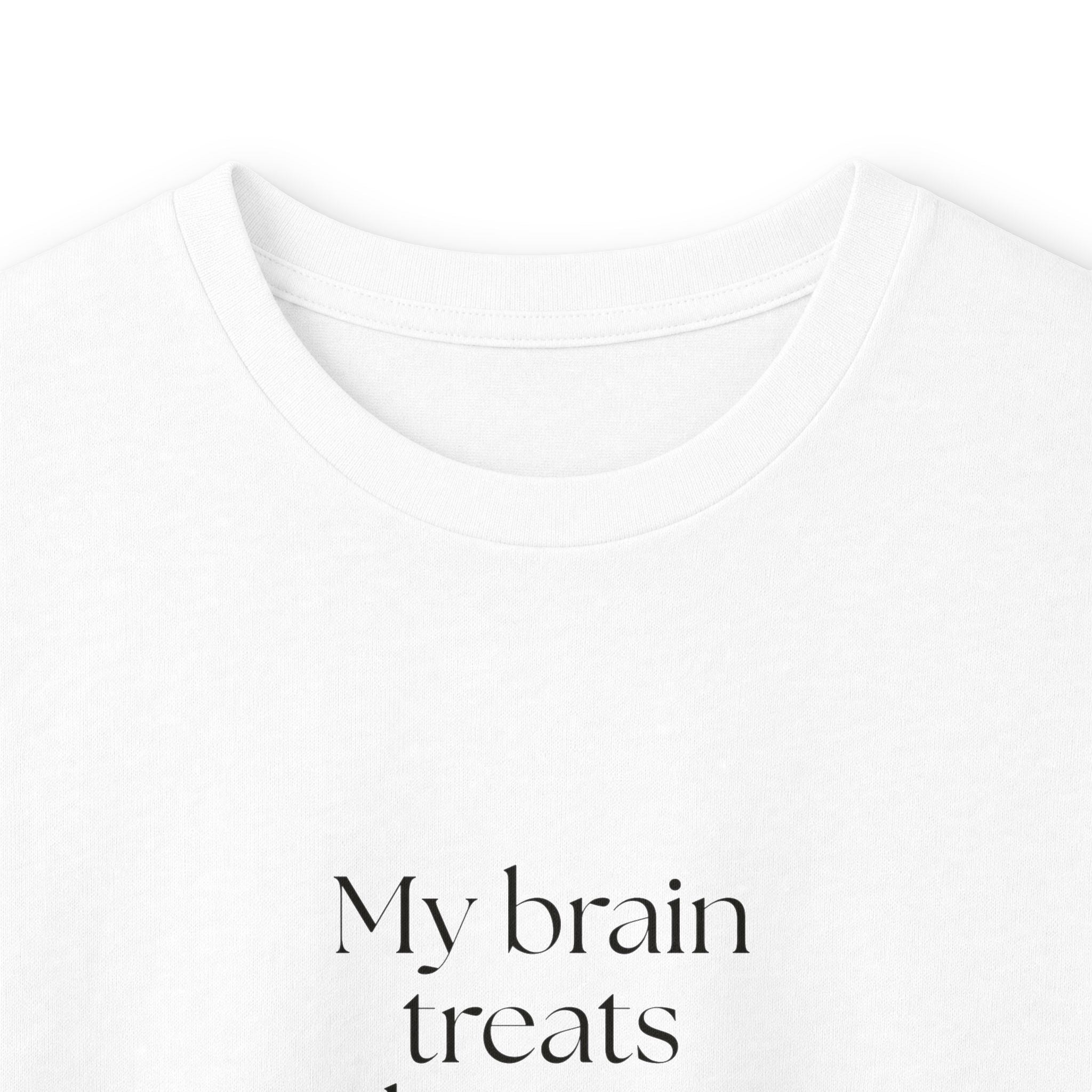My brain treats silence as a meeting invite - Long Sleeve Shirt - For Overthinkers