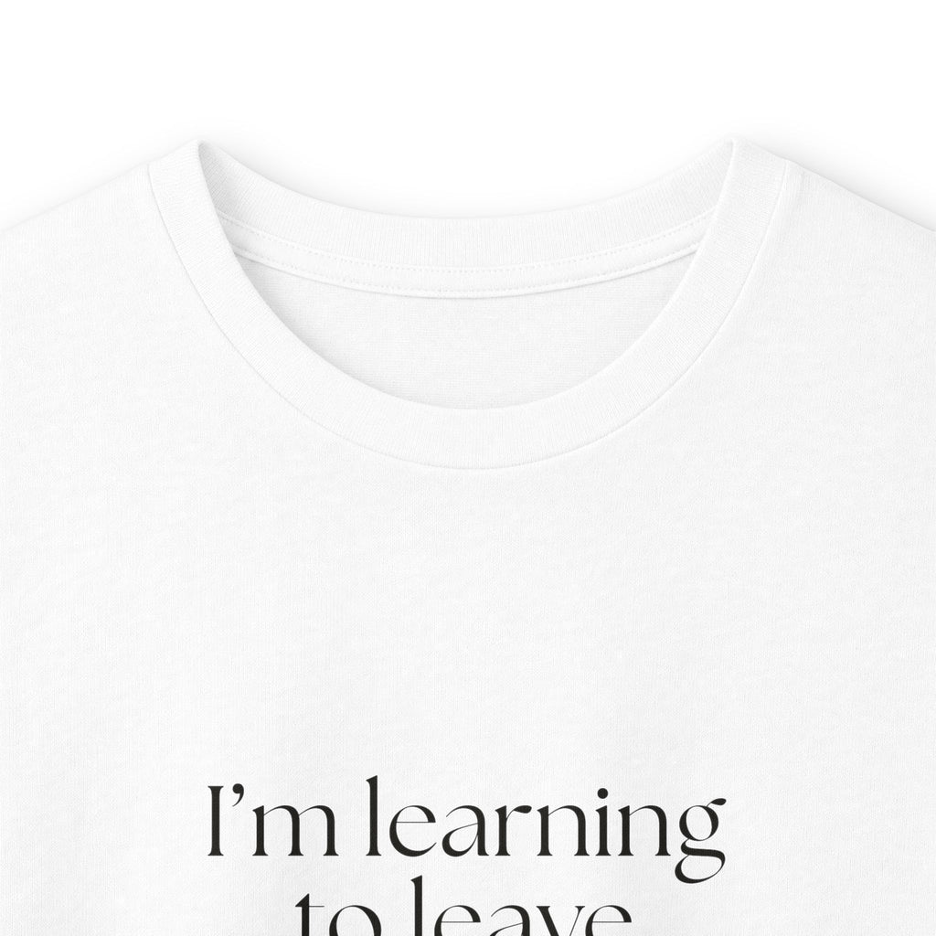 I’m learning to leave myself alone - Long Sleeve Shirt - Dry Humor