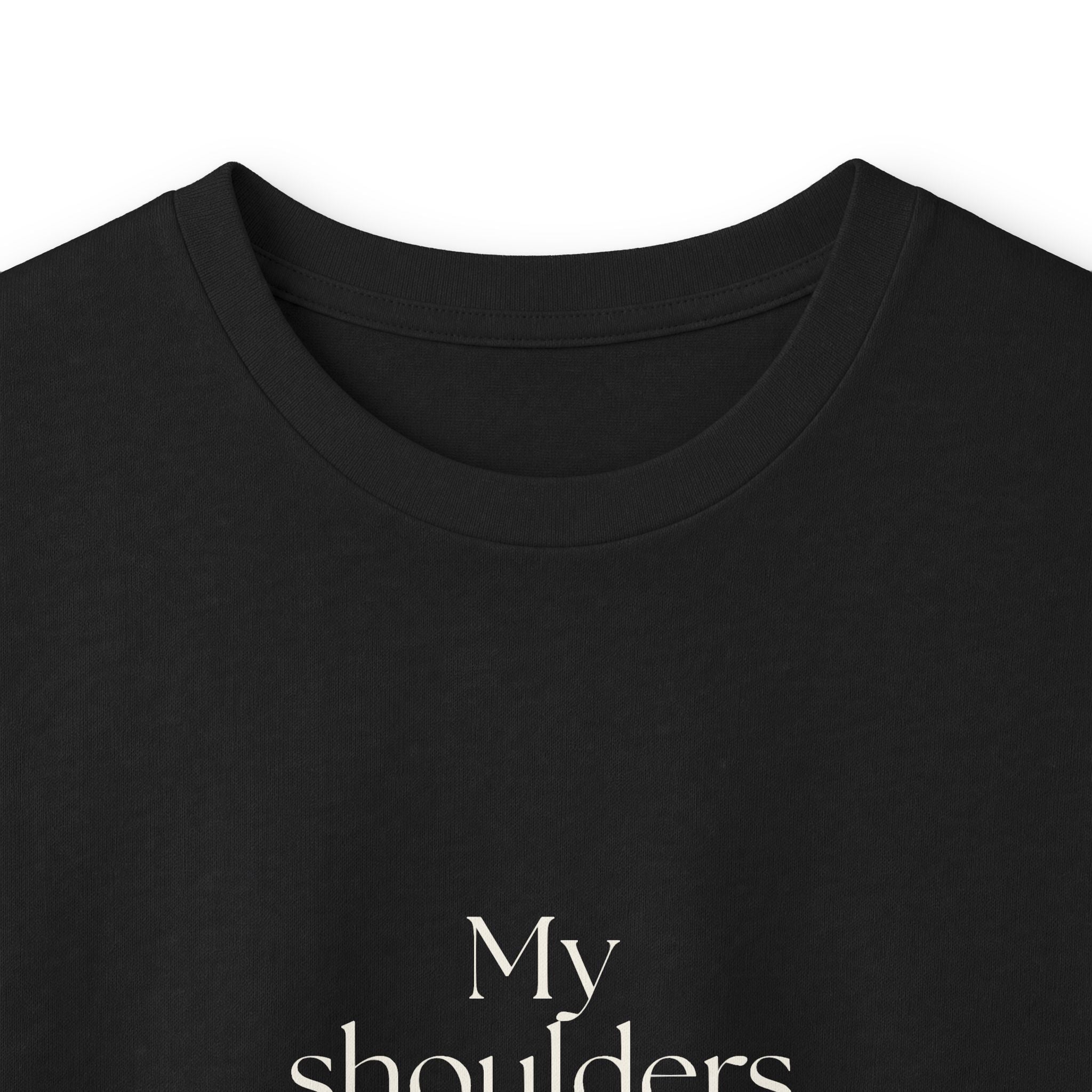 My shoulders live in crisis - Long Sleeve Shirt - For Quiet Minds